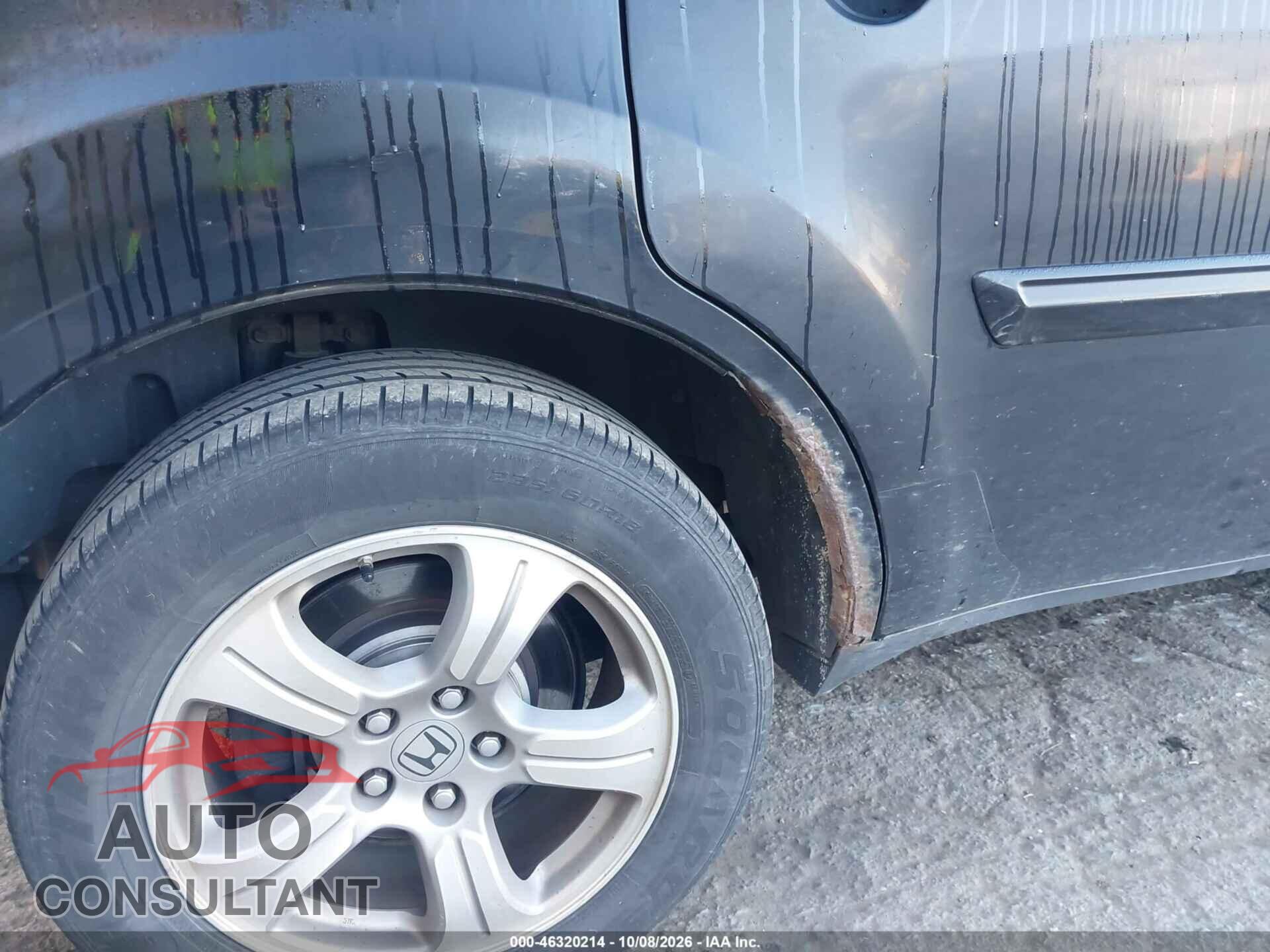 HONDA PILOT 2013 - 5FNYF4H52DB504548