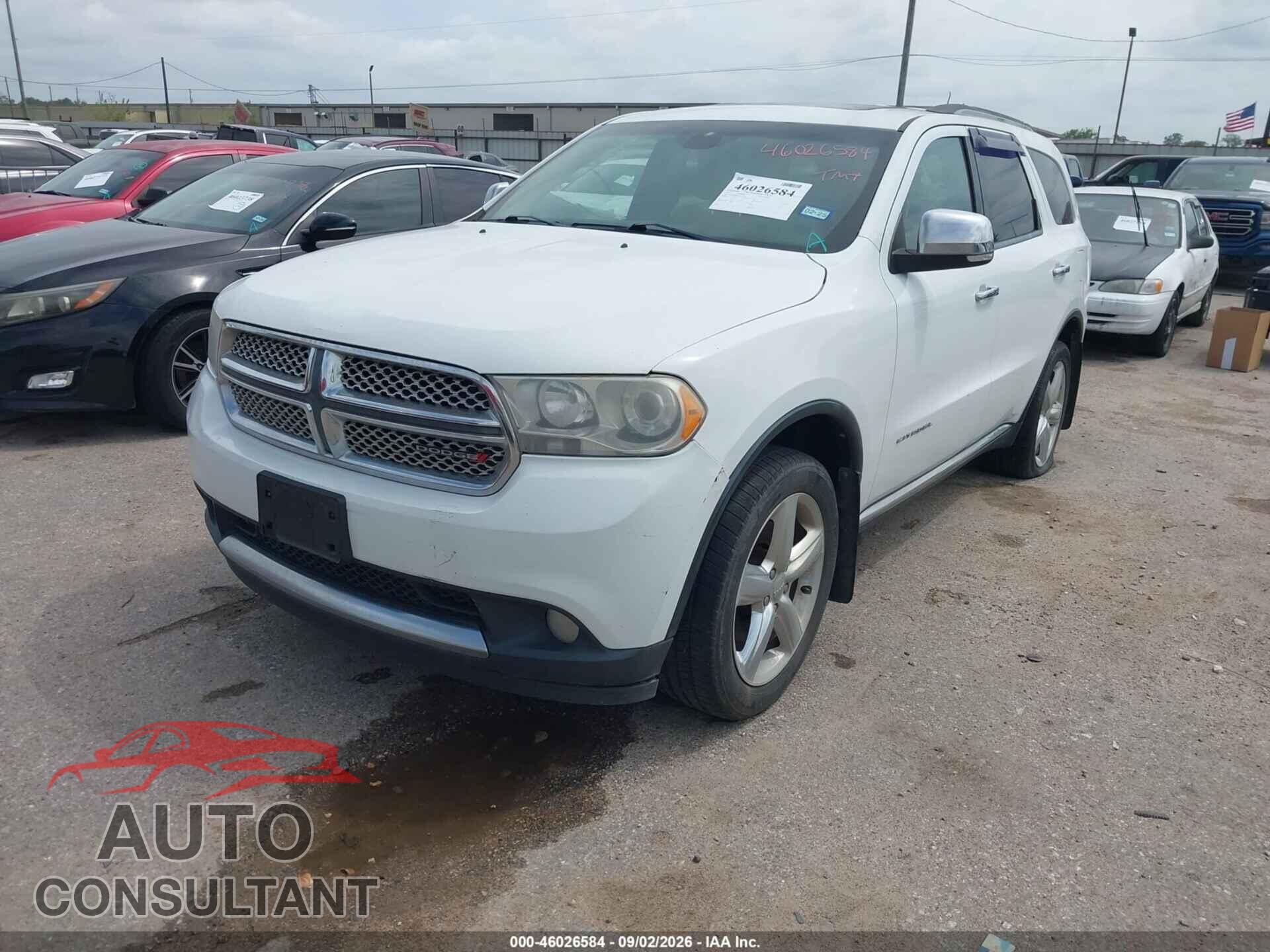 DODGE DURANGO 2013 - 1C4RDHEGXDC571709
