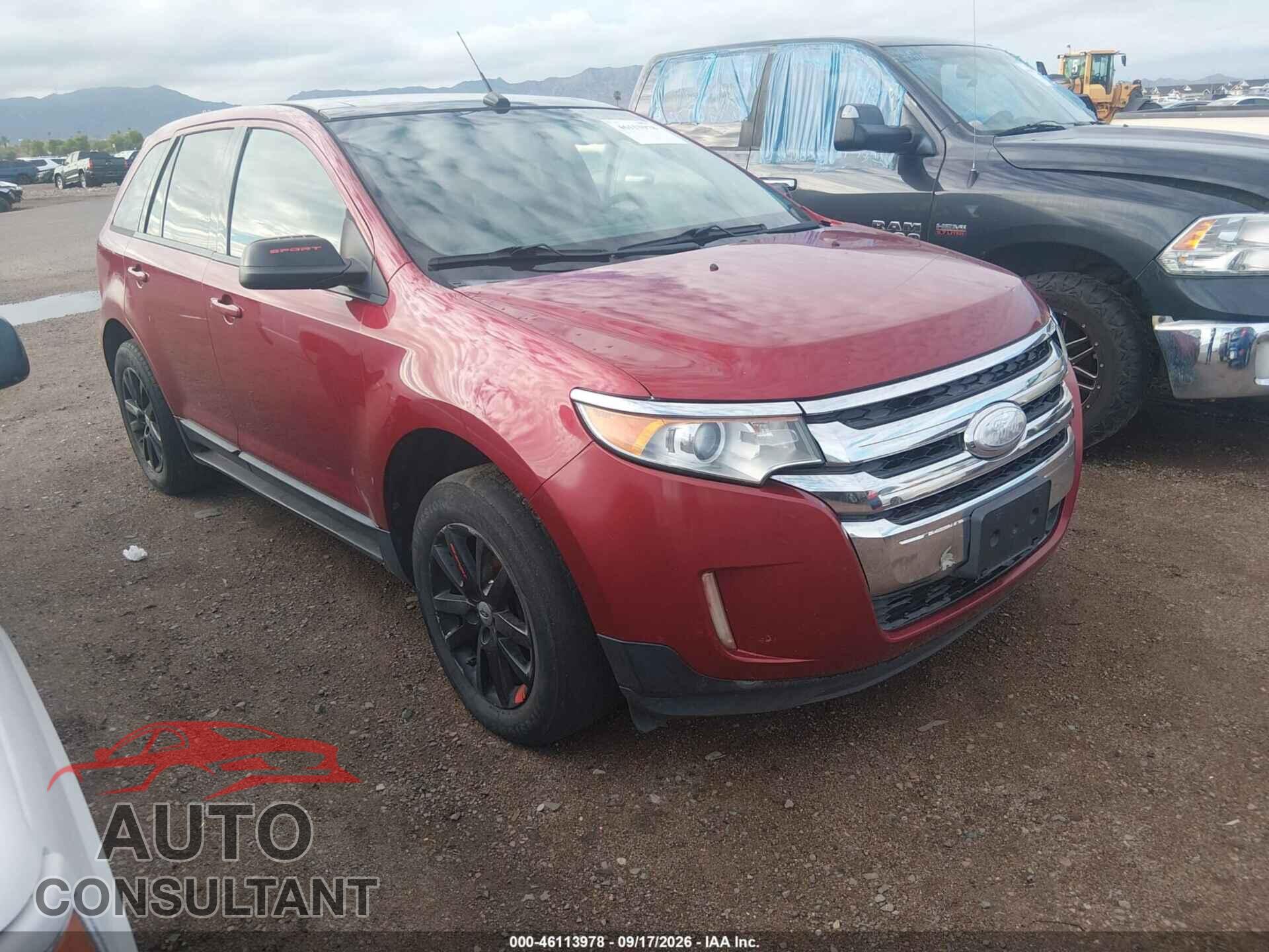 FORD EDGE 2013 - 2FMDK3J95DBA39354