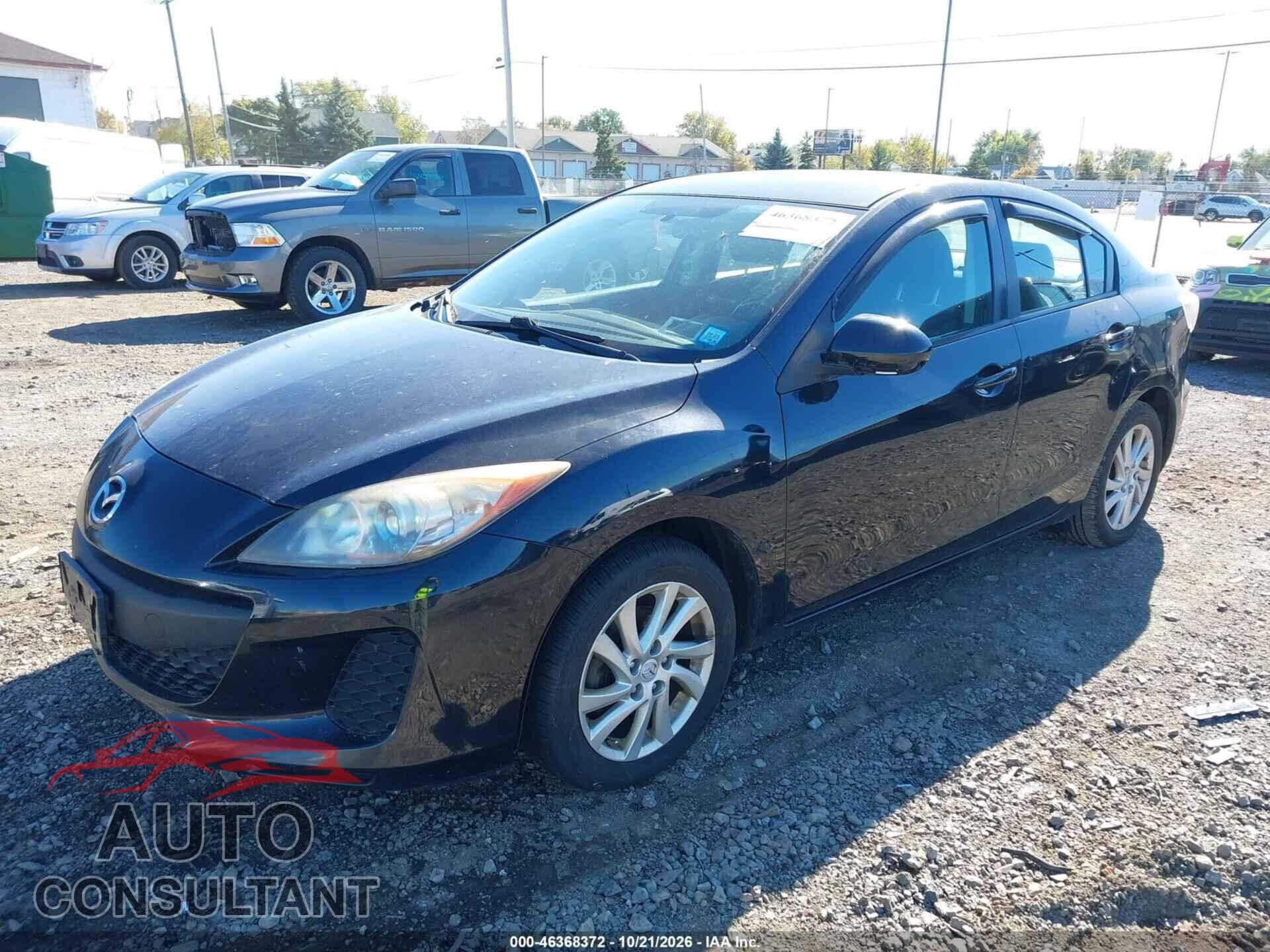 MAZDA MAZDA3 2012 - JM1BL1V88C1637799