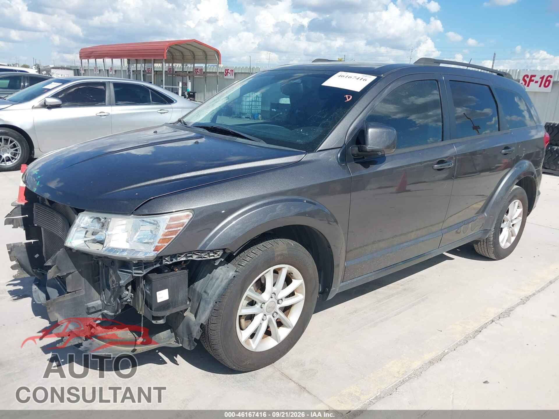 DODGE JOURNEY 2015 - 3C4PDCBB8FT708835