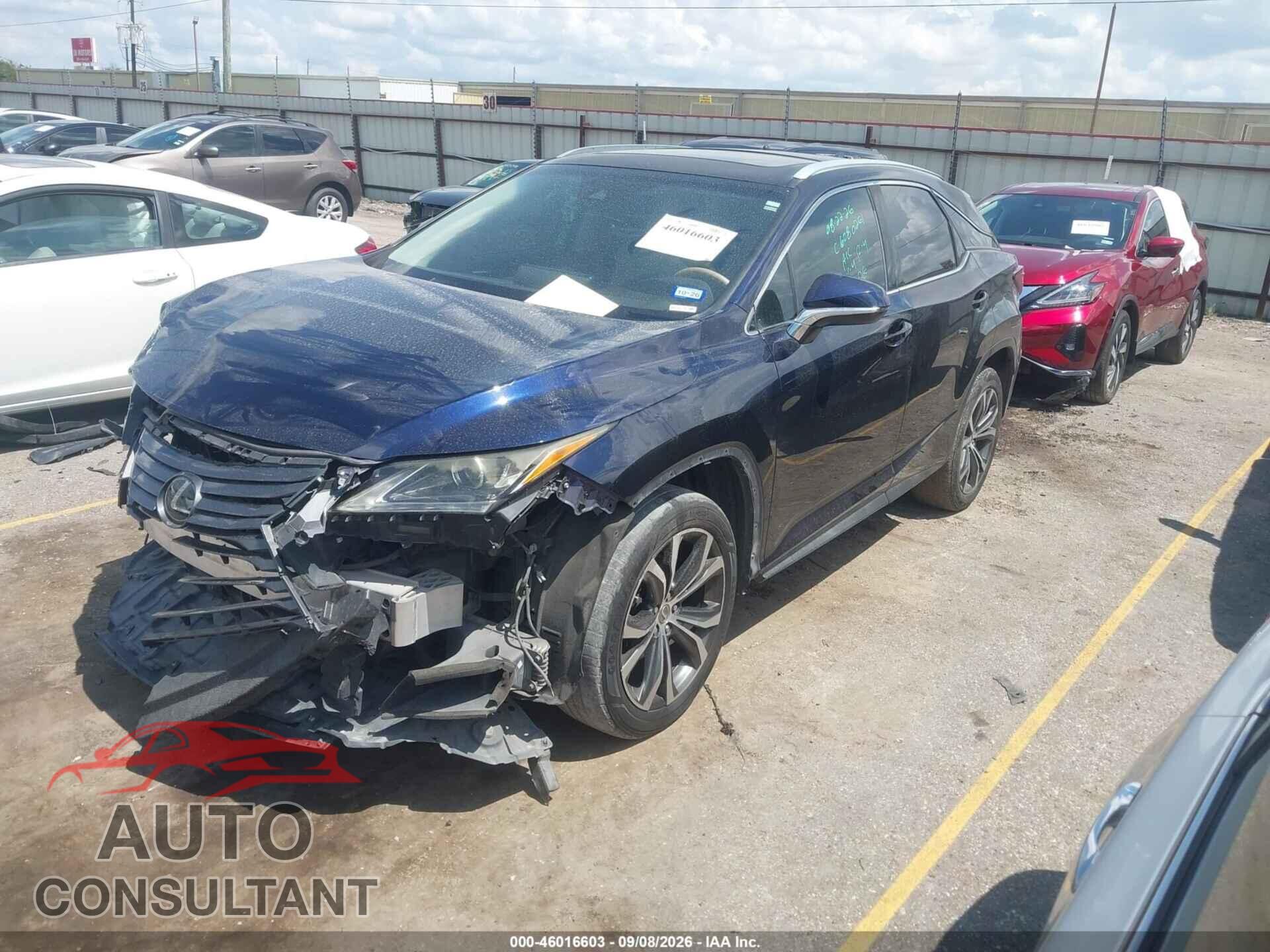 LEXUS RX 350 2017 - 2T2ZZMCA2HC070489