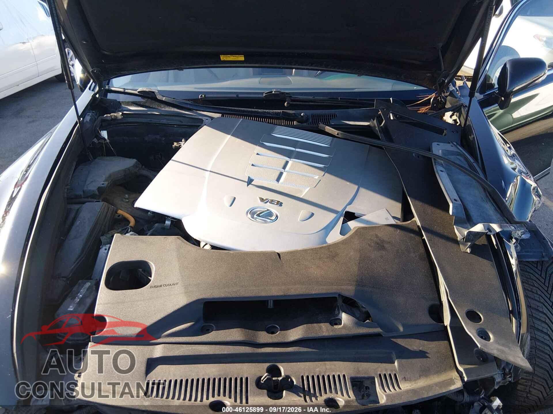 LEXUS LS 460 2010 - JTHBL5EF2A5100713