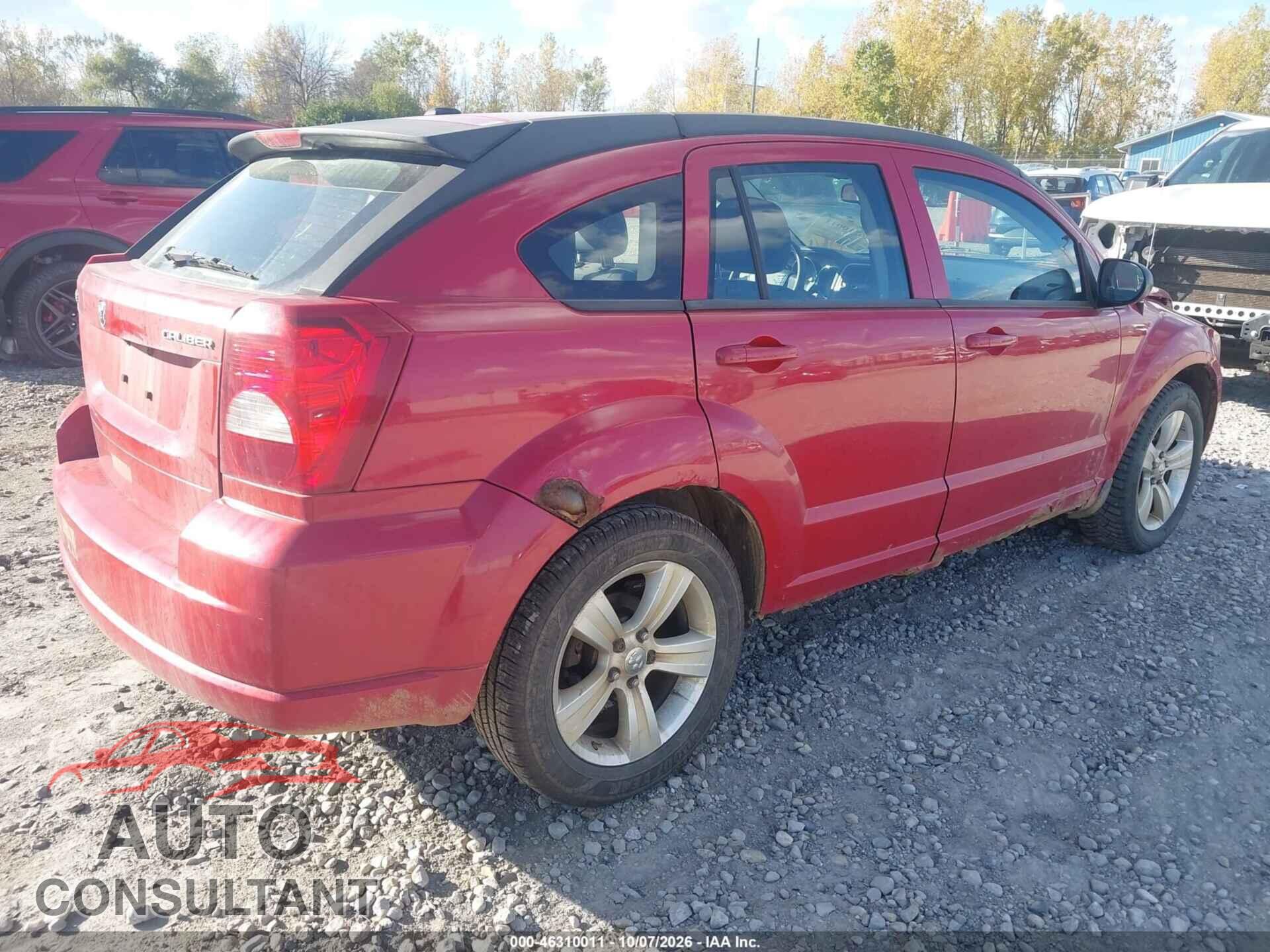 DODGE CALIBER 2012 - 1C3CDWDA5CD527461