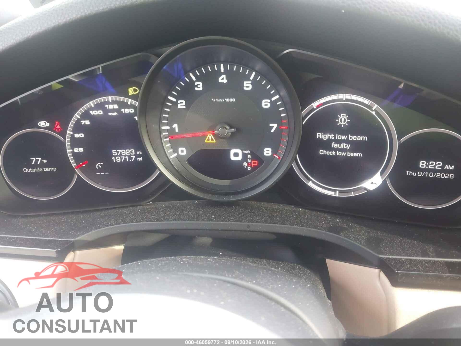 PORSCHE CAYENNE 2021 - WP1AA2AY7MDA03637