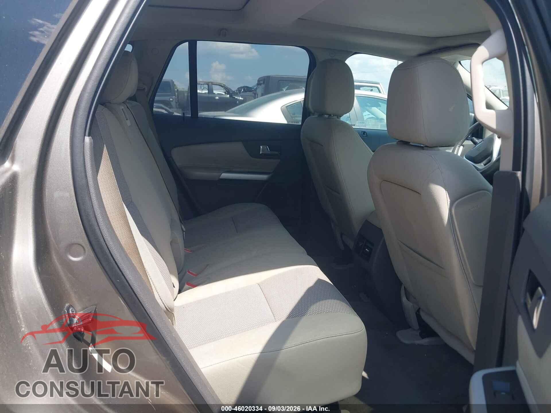 FORD EDGE 2012 - 2FMDK3J91CBA60474