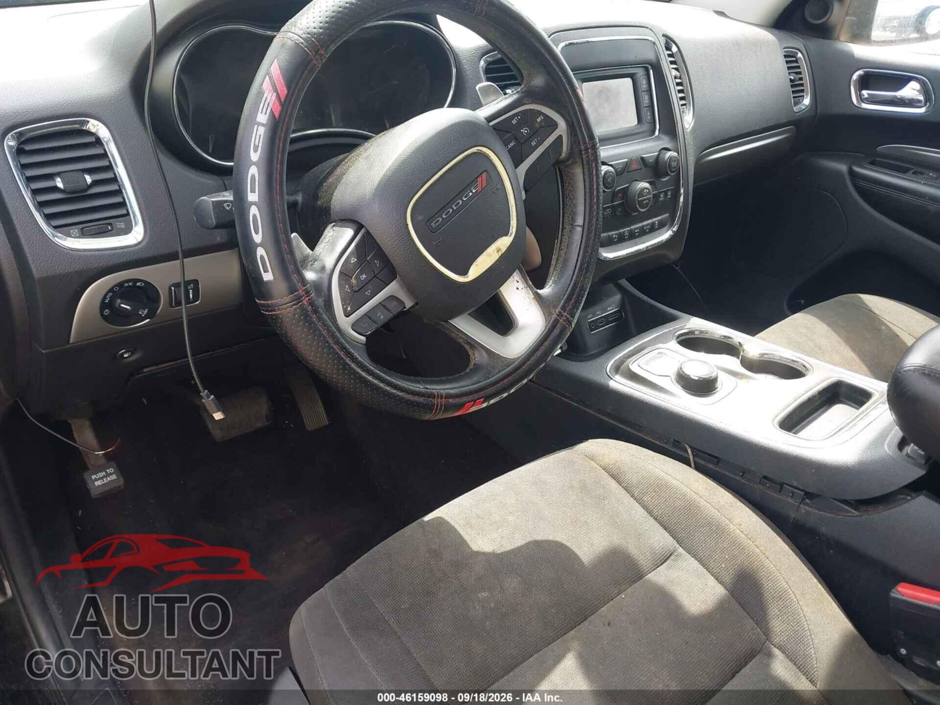 DODGE DURANGO 2017 - 1C4RDJAG9HC629649