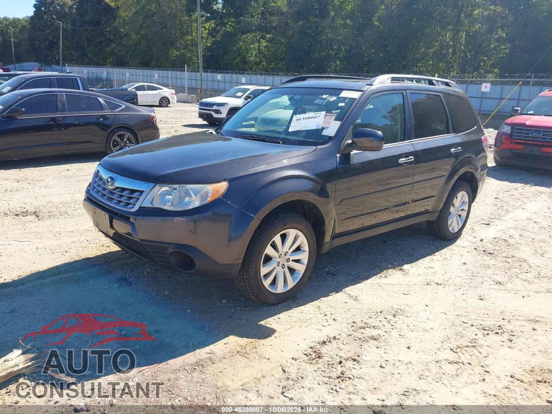 SUBARU FORESTER 2012 - JF2SHBDC4CH459198