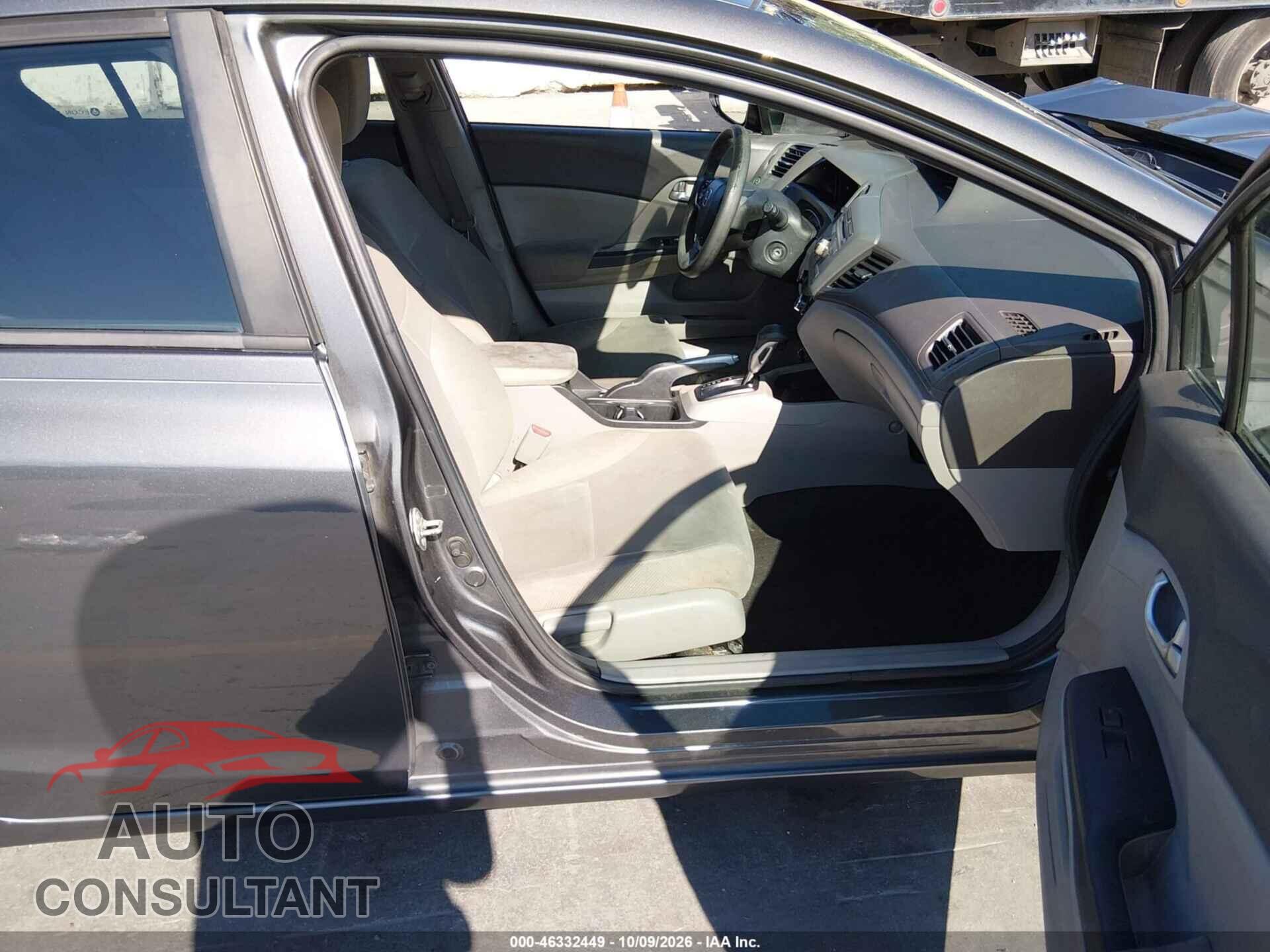 HONDA CIVIC 2012 - 2HGFB2F88CH607875