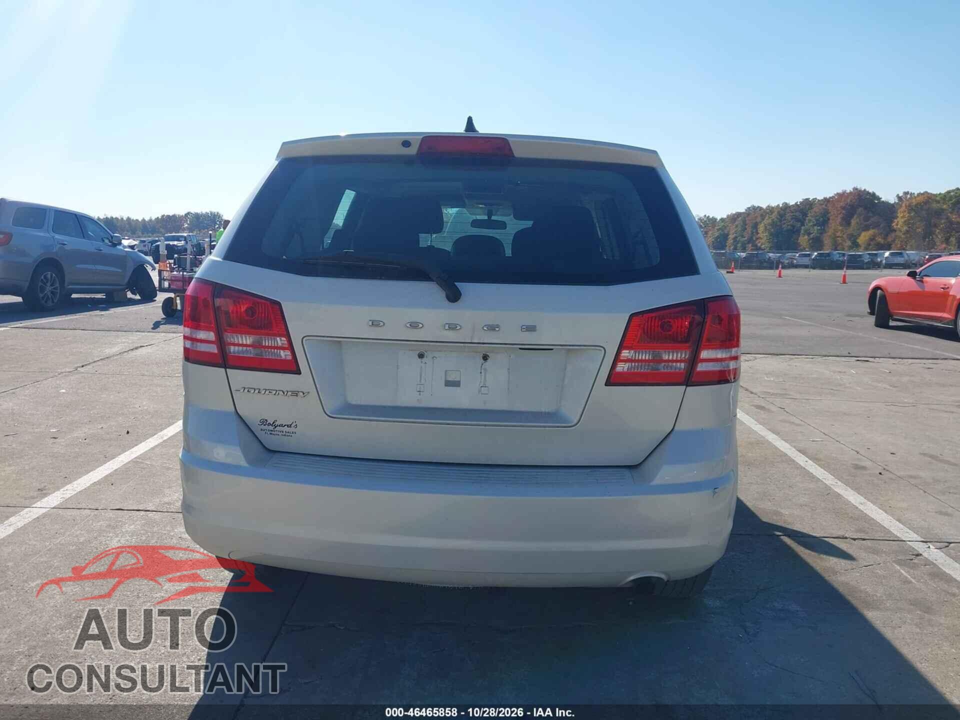 DODGE JOURNEY 2015 - 3C4PDCAB9FT745426