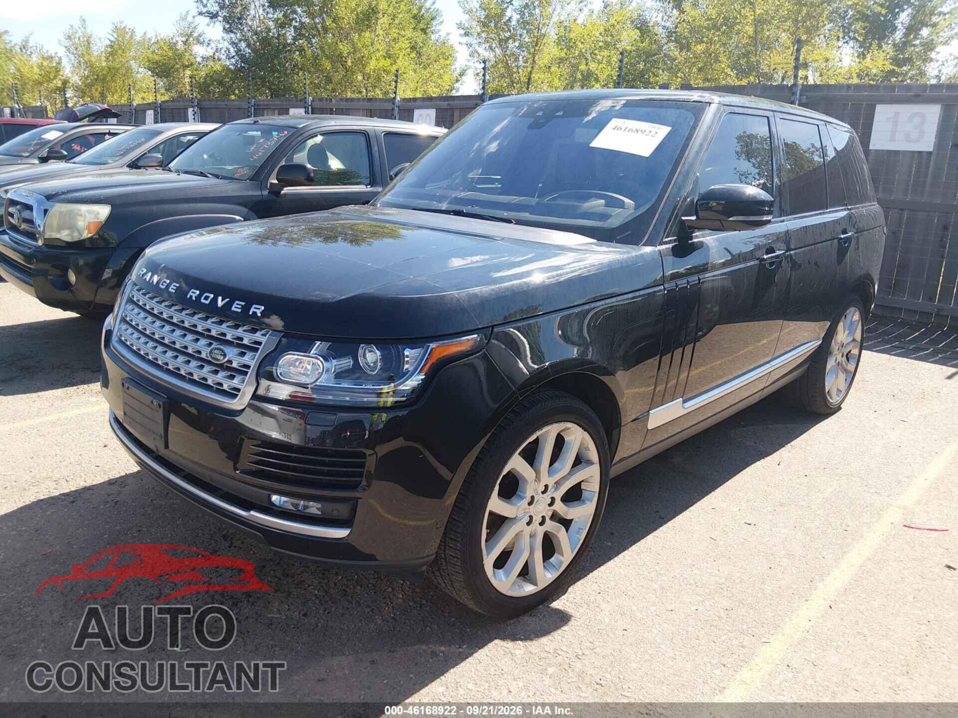 LAND ROVER RANGE ROVER 2017 - SALGS2FV6HA324950