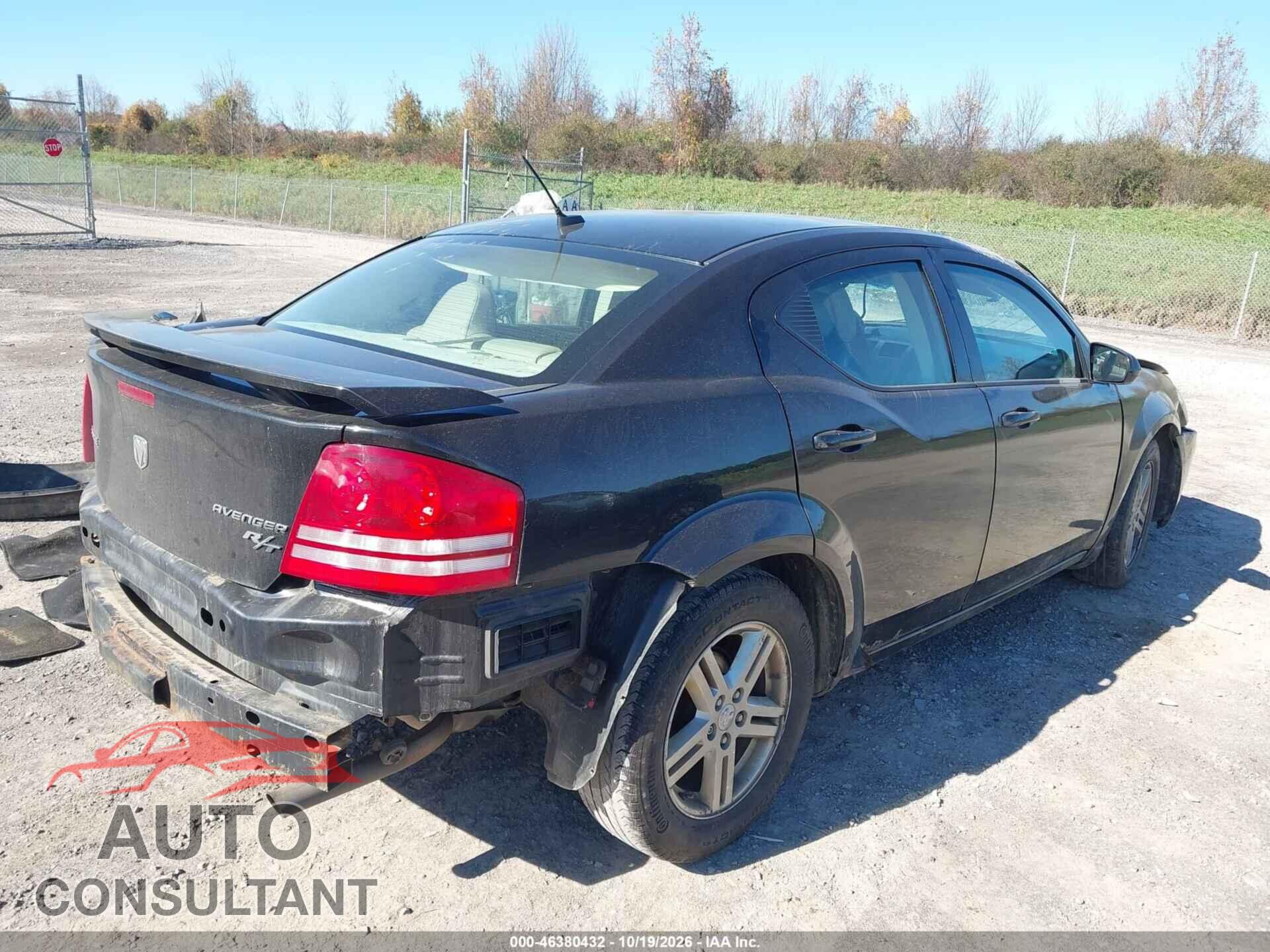 DODGE AVENGER 2010 - 1B3CC5FB8AN211057