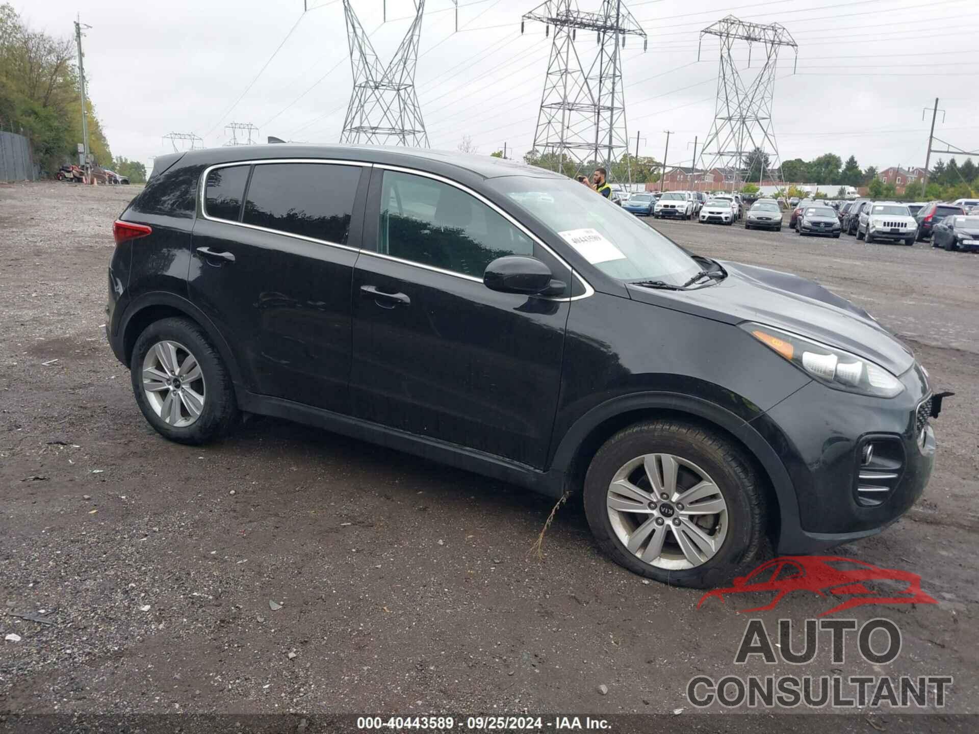 KIA SPORTAGE 2018 - KNDPMCAC8J7329146