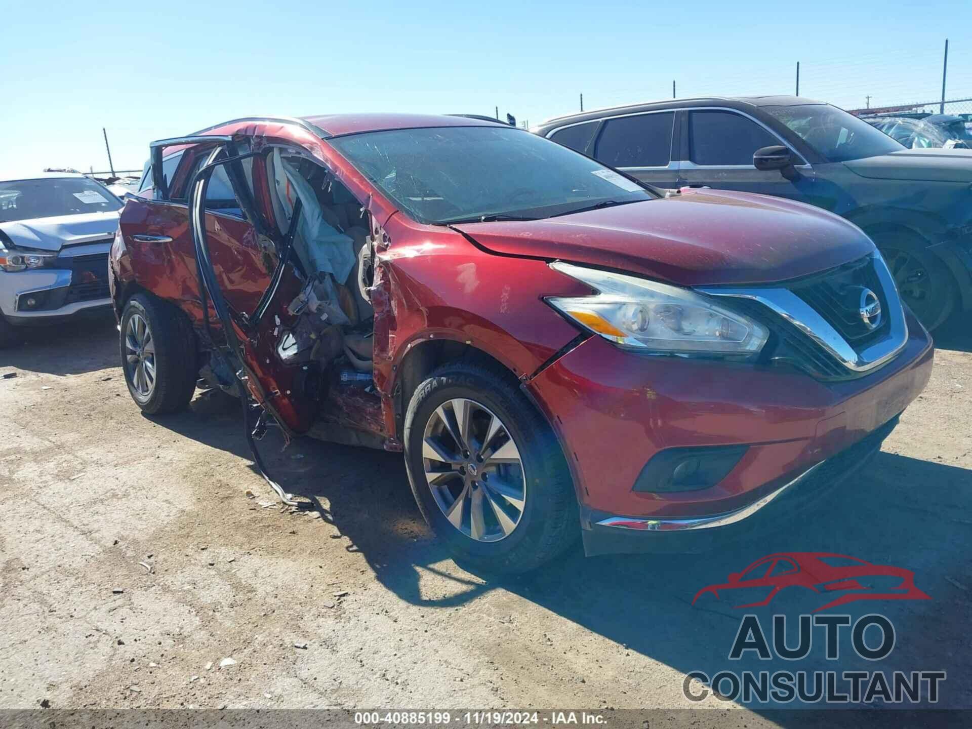 NISSAN MURANO 2017 - 5N1AZ2MG4HN102747