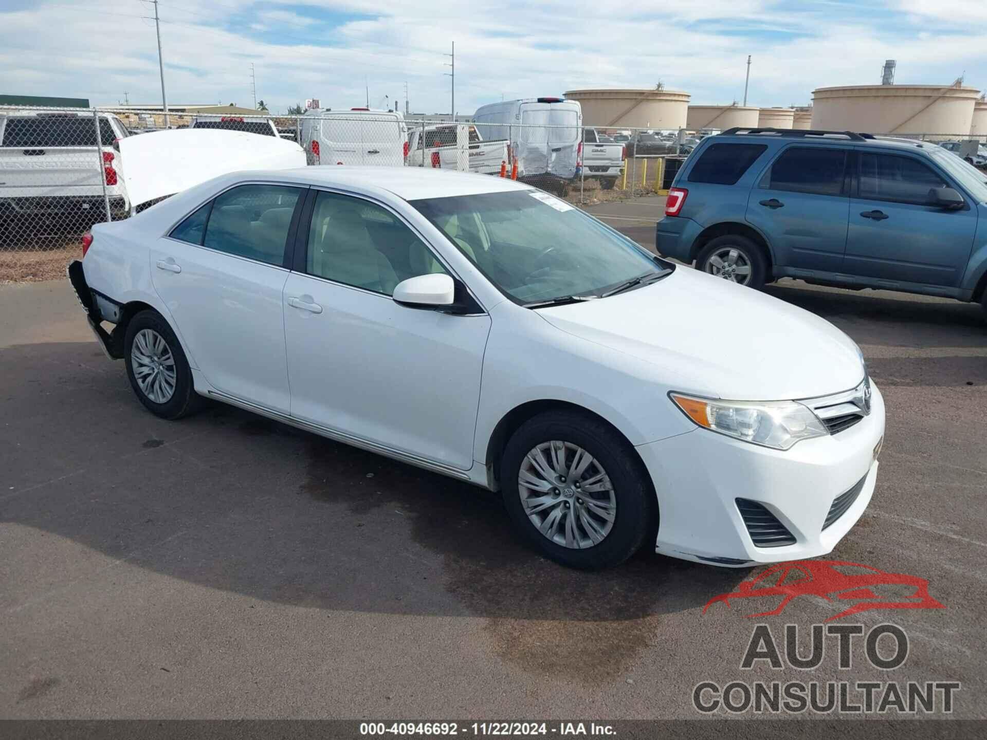 TOYOTA CAMRY 2013 - 4T1BF1FK1DU205181