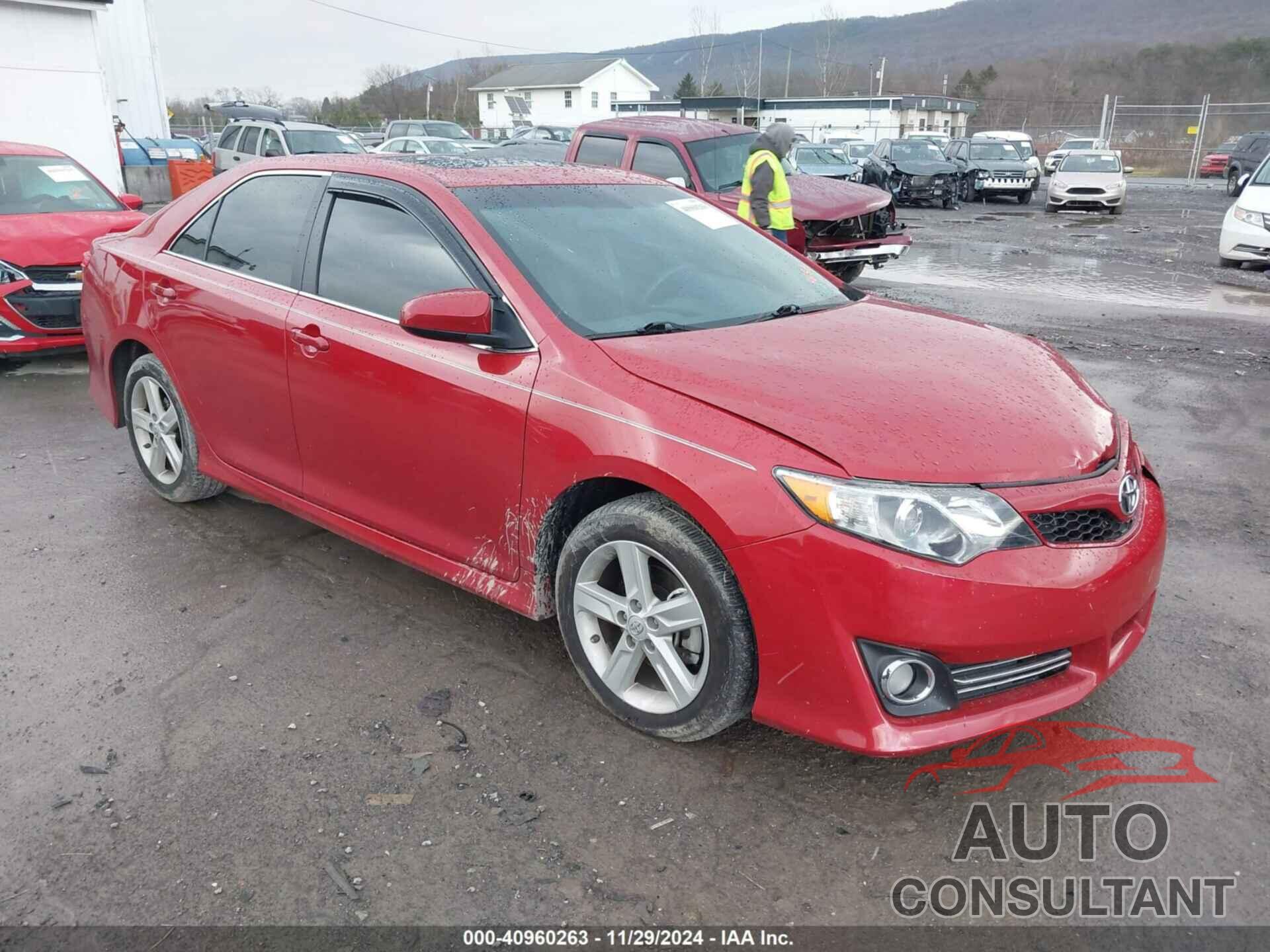TOYOTA CAMRY 2012 - 4T1BF1FK0CU564682
