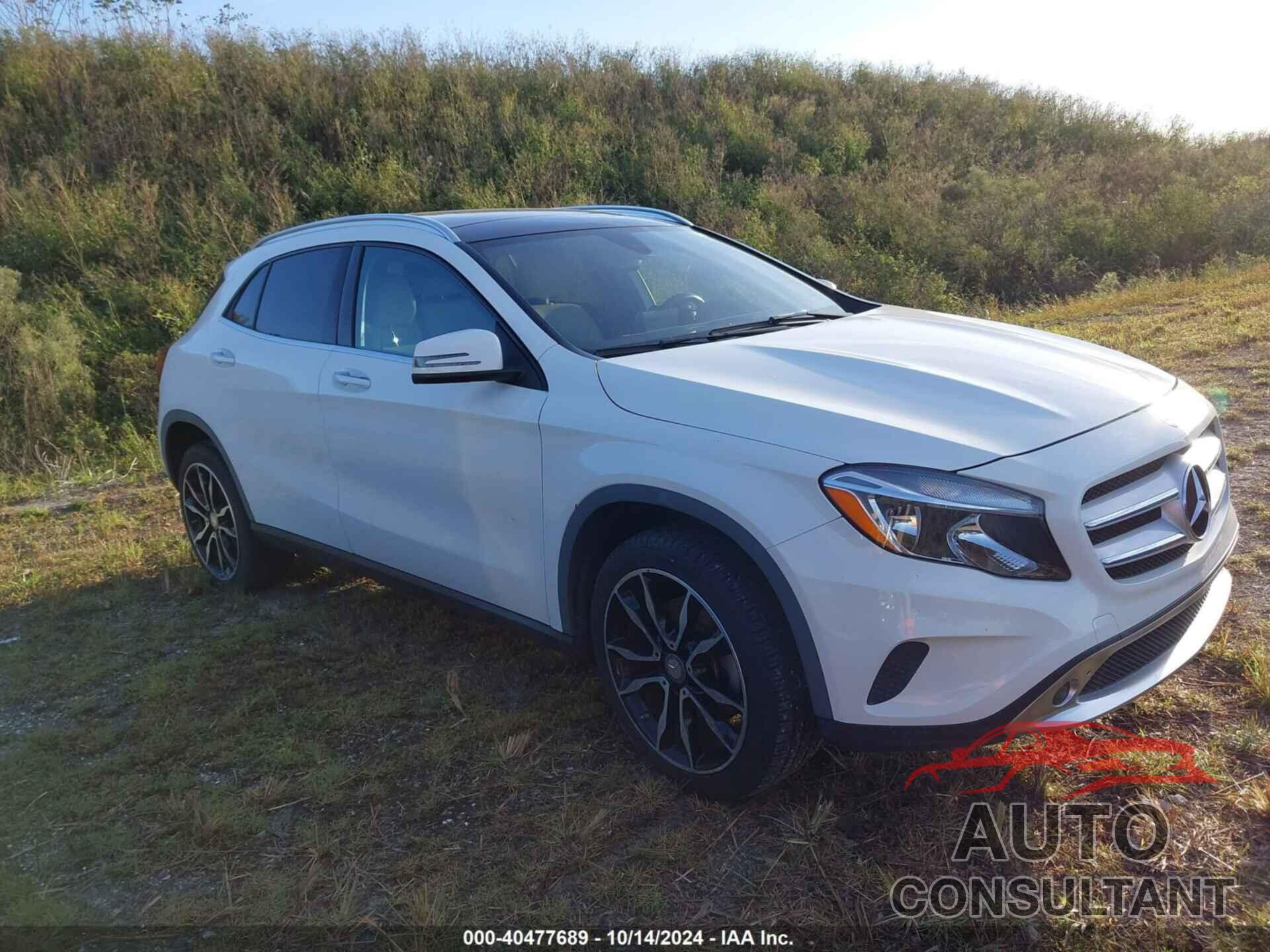 MERCEDES-BENZ GLA 250 2017 - WDCTG4EB7HJ323584