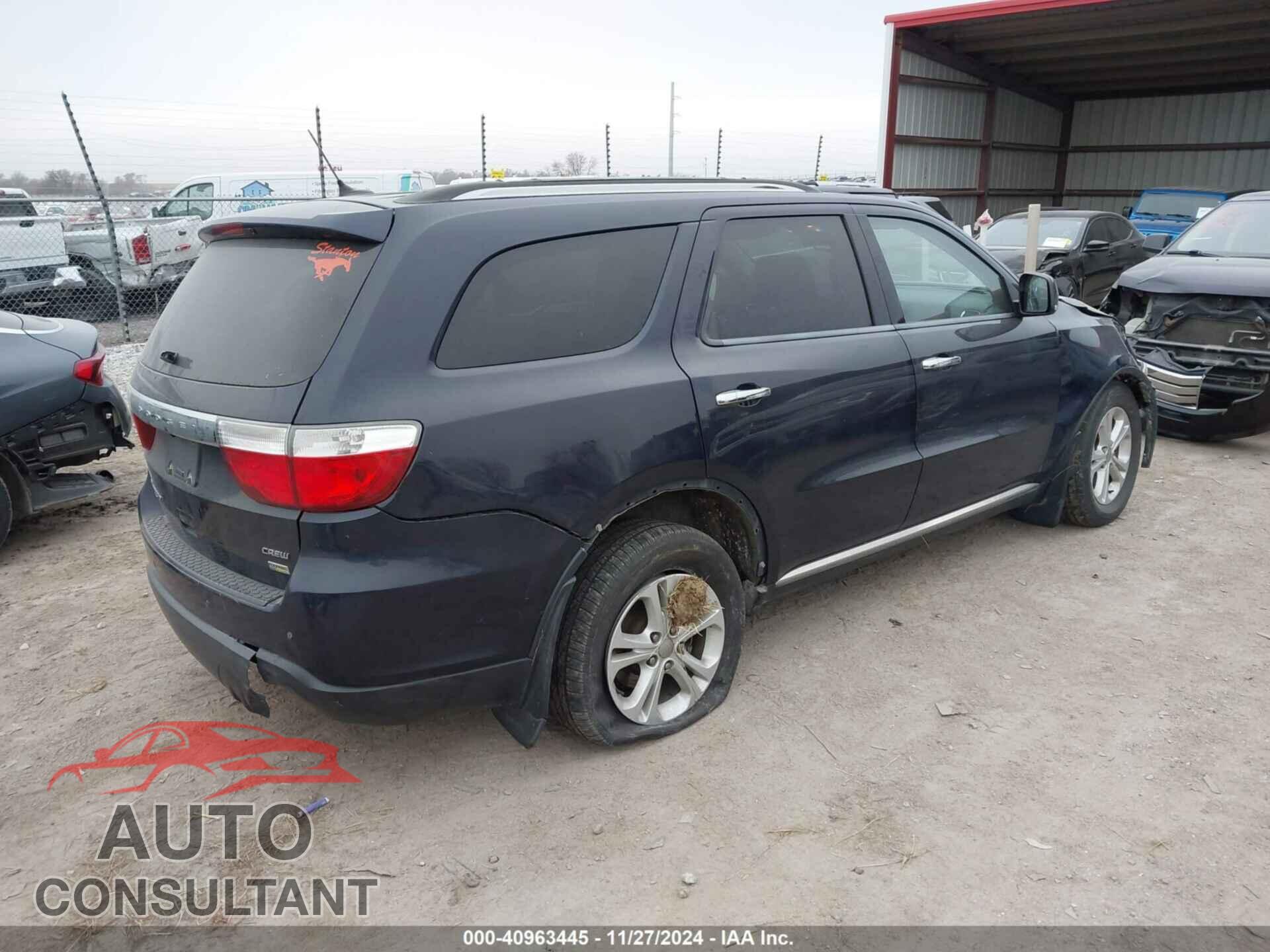 DODGE DURANGO 2013 - 1C4RDJDG5DC701095