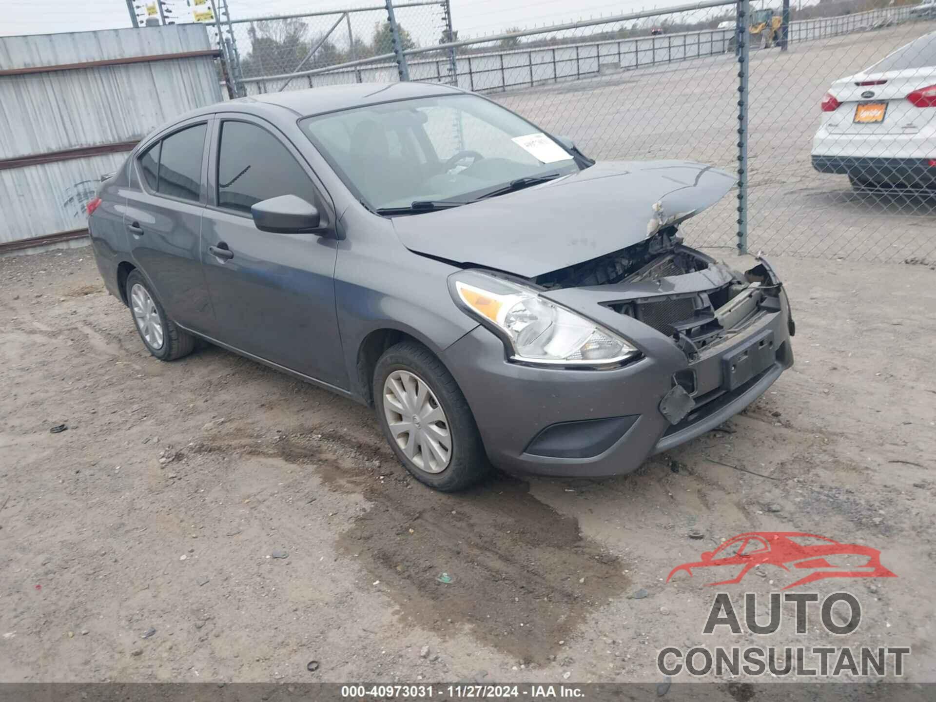 NISSAN VERSA 2019 - 3N1CN7APXKL826480