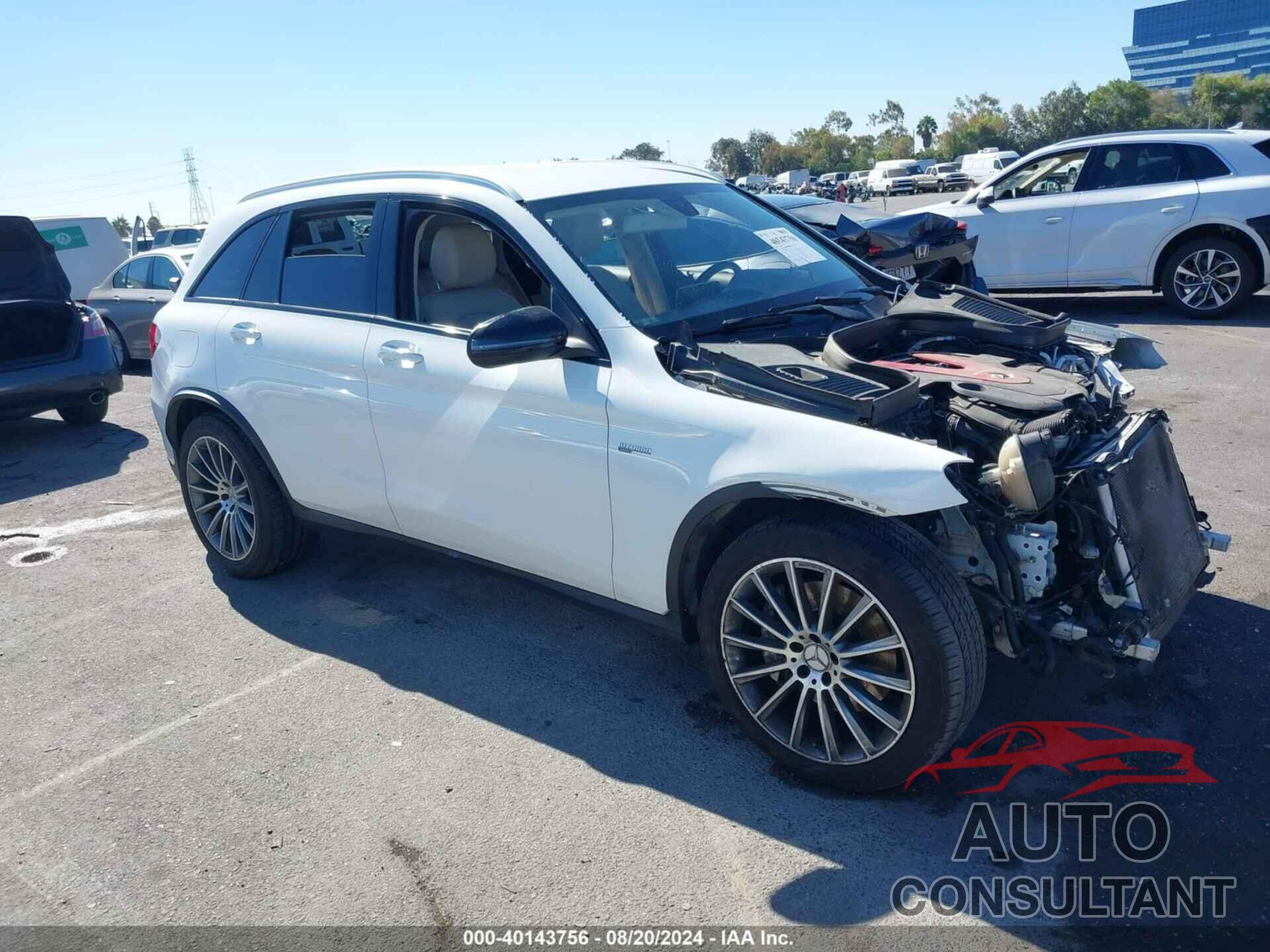 MERCEDES-BENZ AMG GLC 43 2017 - WDC0G6EB2HF198611