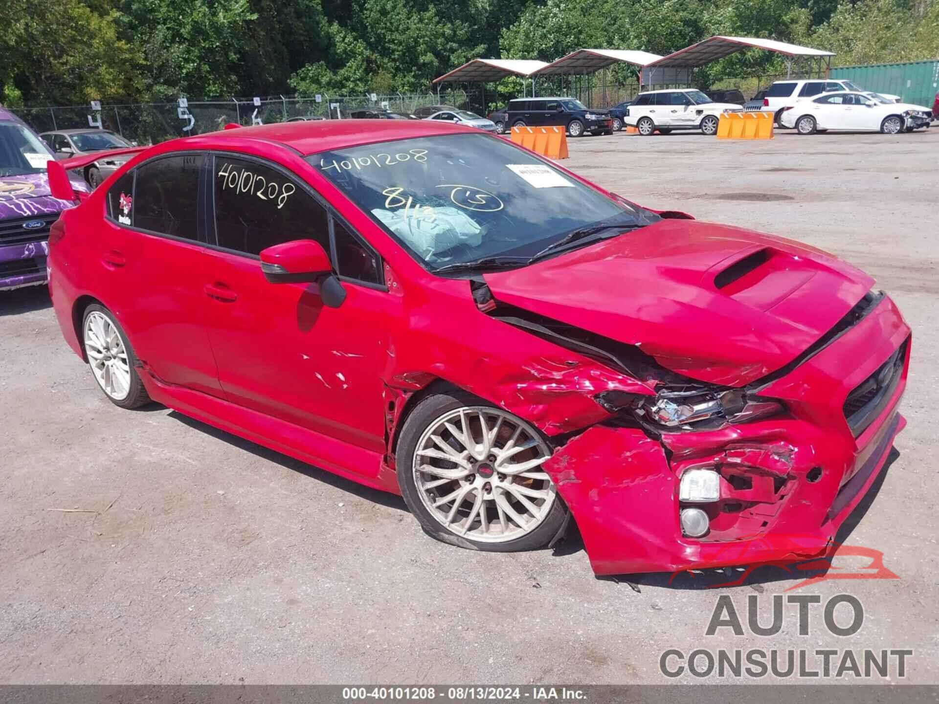 SUBARU WRX STI 2016 - JF1VA2V60G9826189