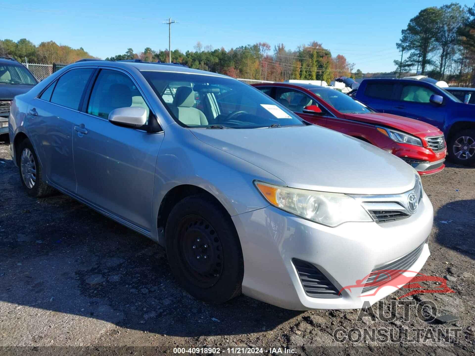 TOYOTA CAMRY 2012 - 4T4BF1FK8CR185743