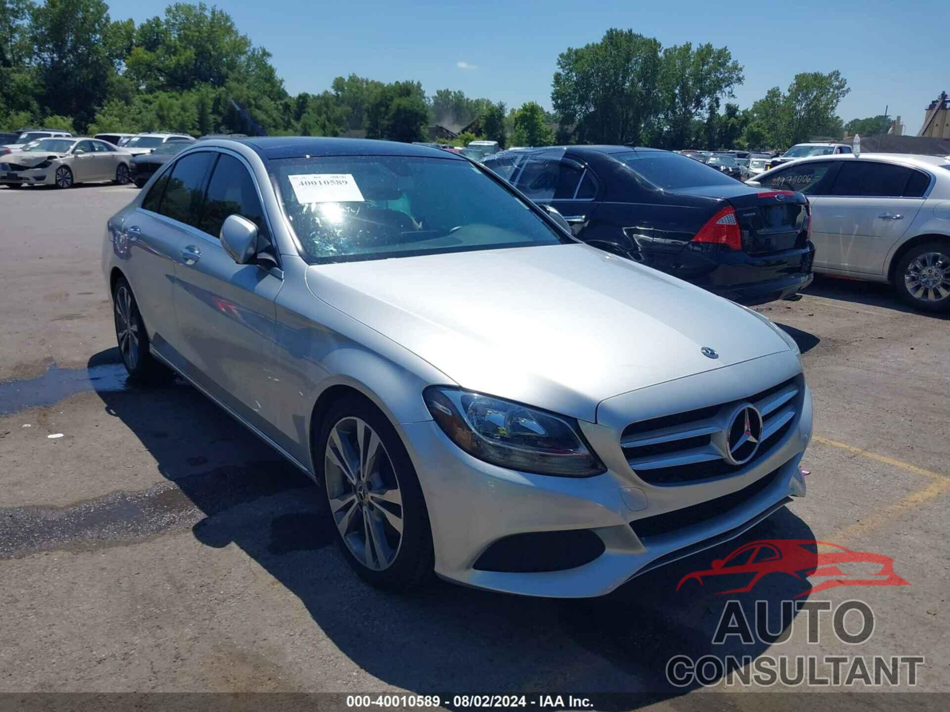 MERCEDES-BENZ C 300 2018 - WDDWF4JB8JR421662