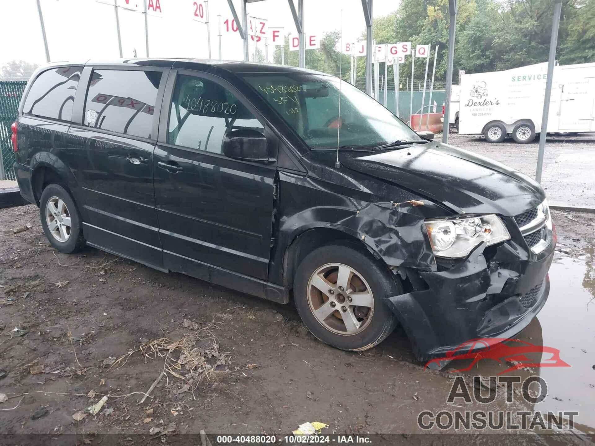 DODGE GRAND CARAVAN 2013 - 2C4RDGCG1DR523231