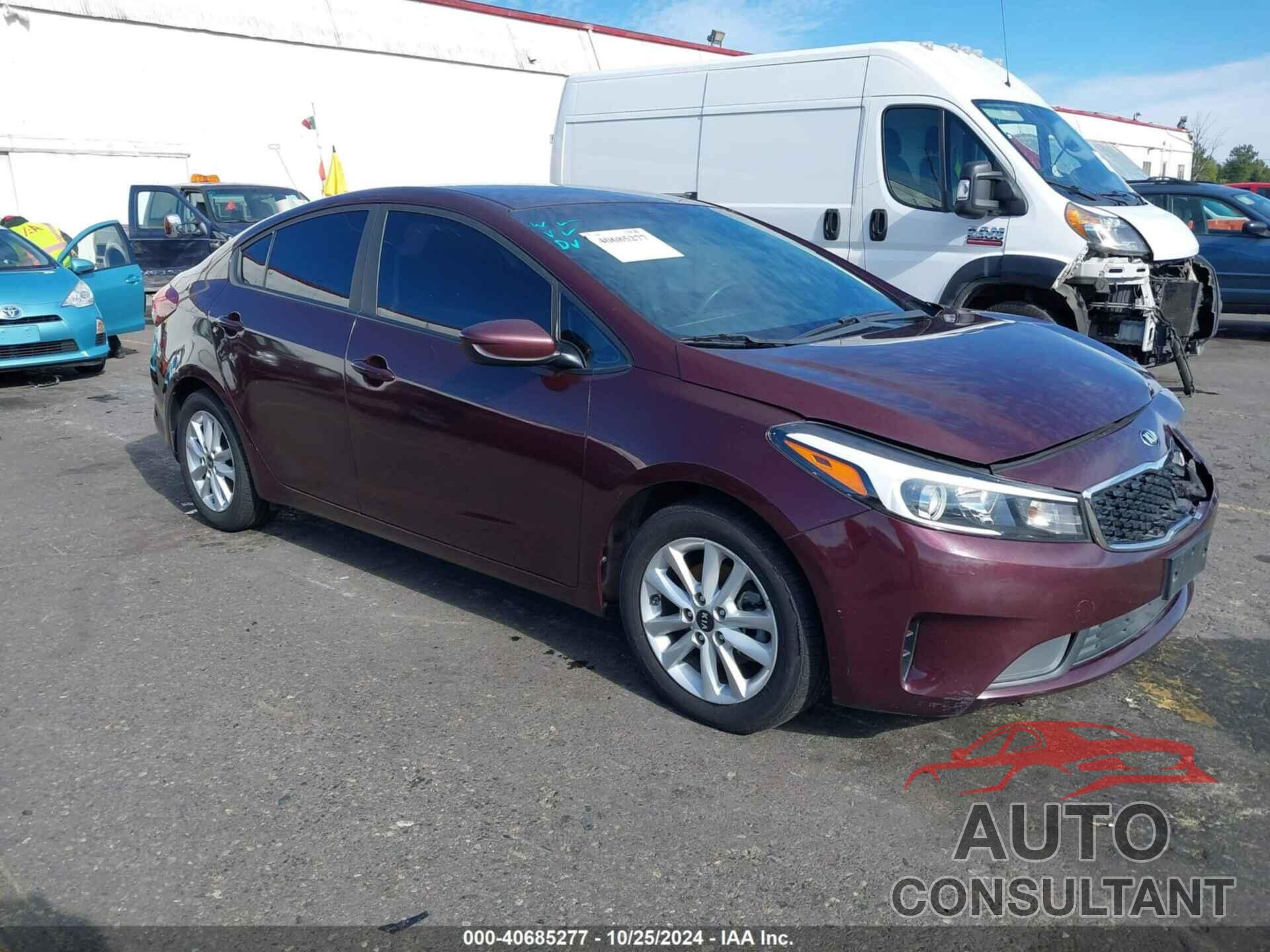 KIA FORTE 2017 - 3KPFL4A78HE148758