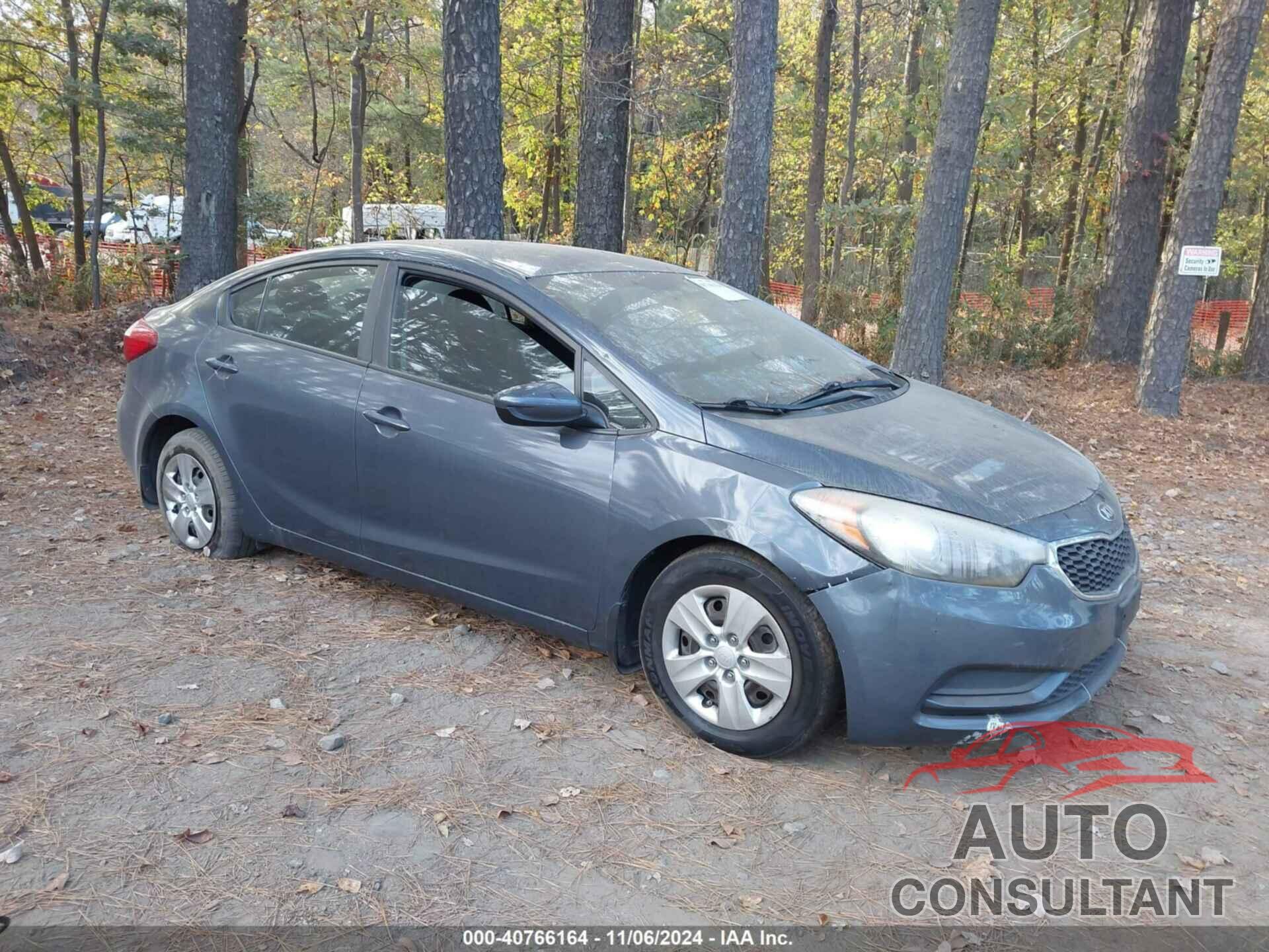 KIA FORTE 2016 - KNAFK4A63G5609267