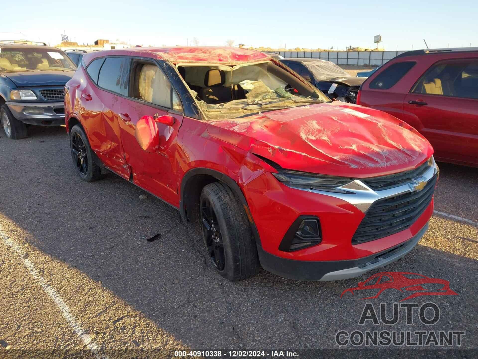 CHEVROLET BLAZER 2021 - 3GNKBBRA3MS500184