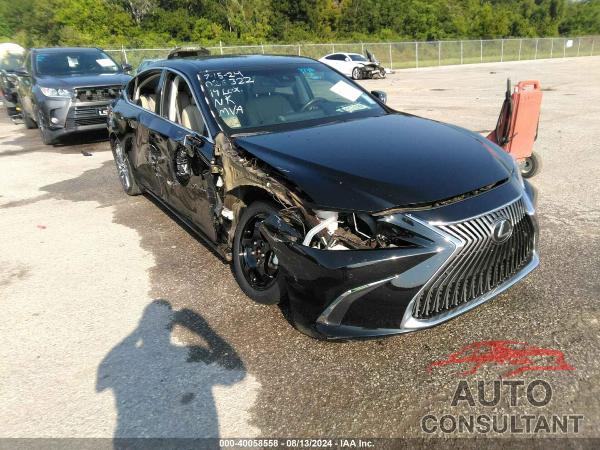 LEXUS ES 350 2019 - 58ABZ1B14KU026322