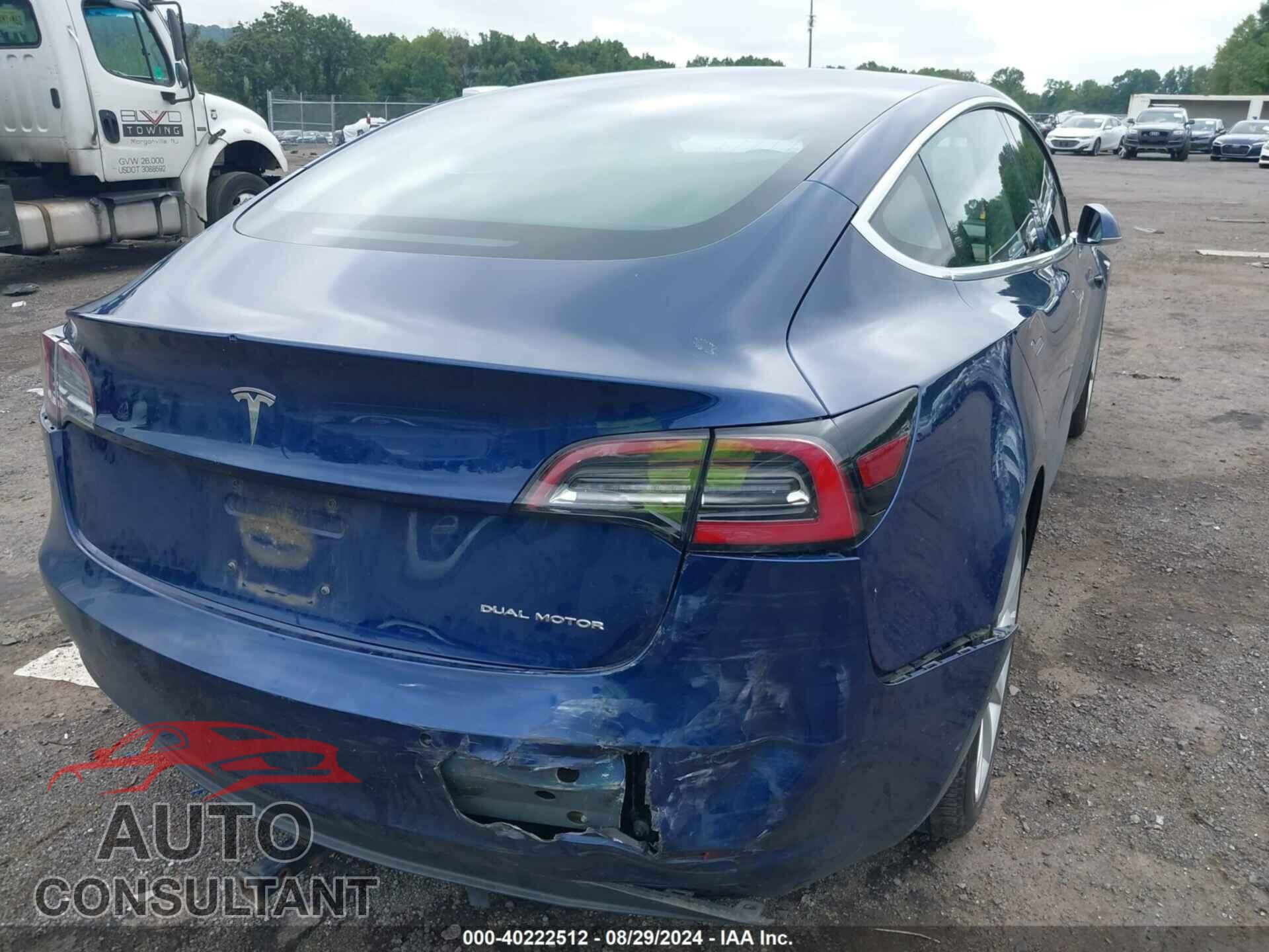 TESLA MODEL 3 2018 - 5YJ3E1EB2JF054742