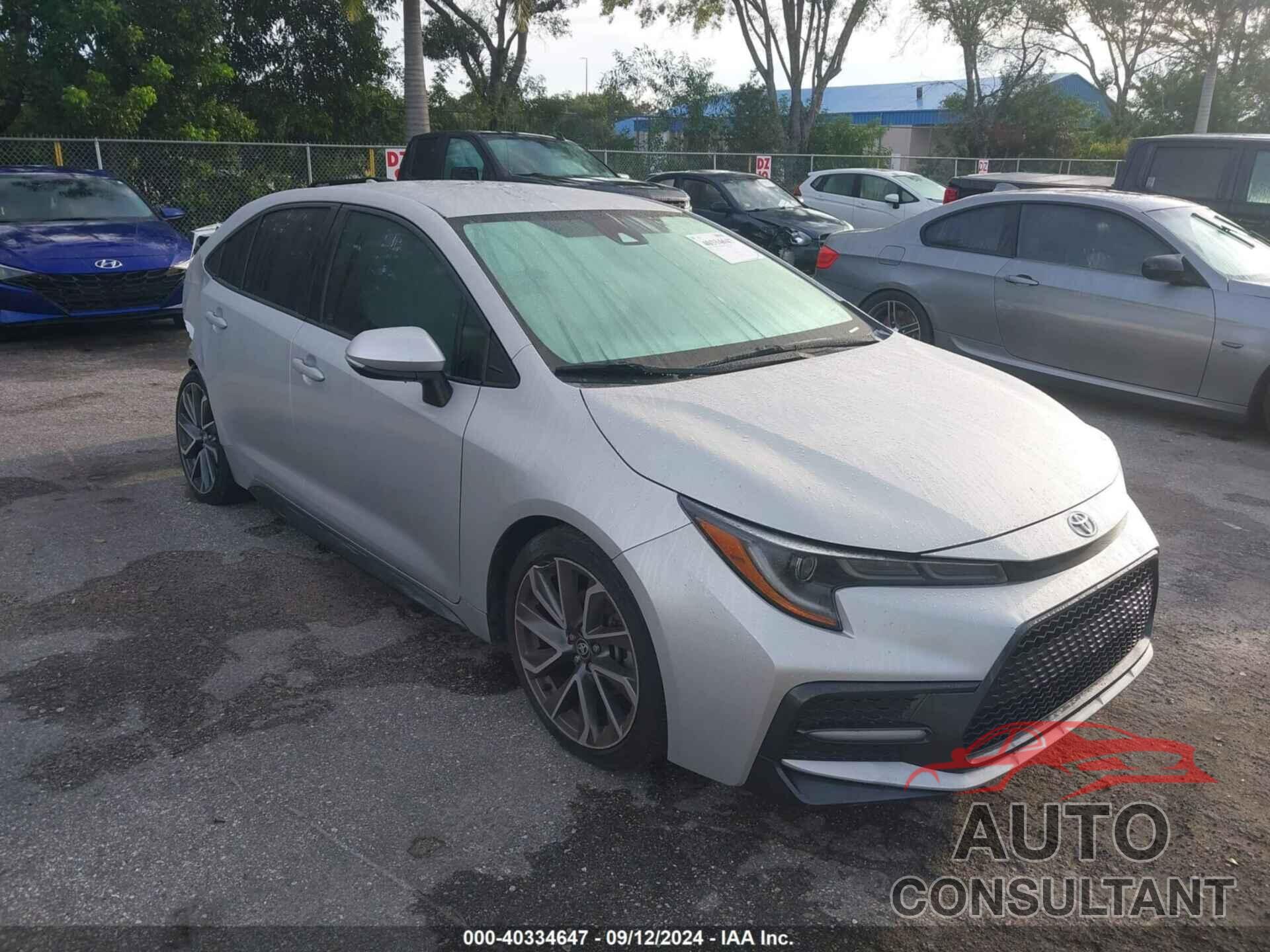 TOYOTA COROLLA 2021 - 5YFS4MCE3MP079171