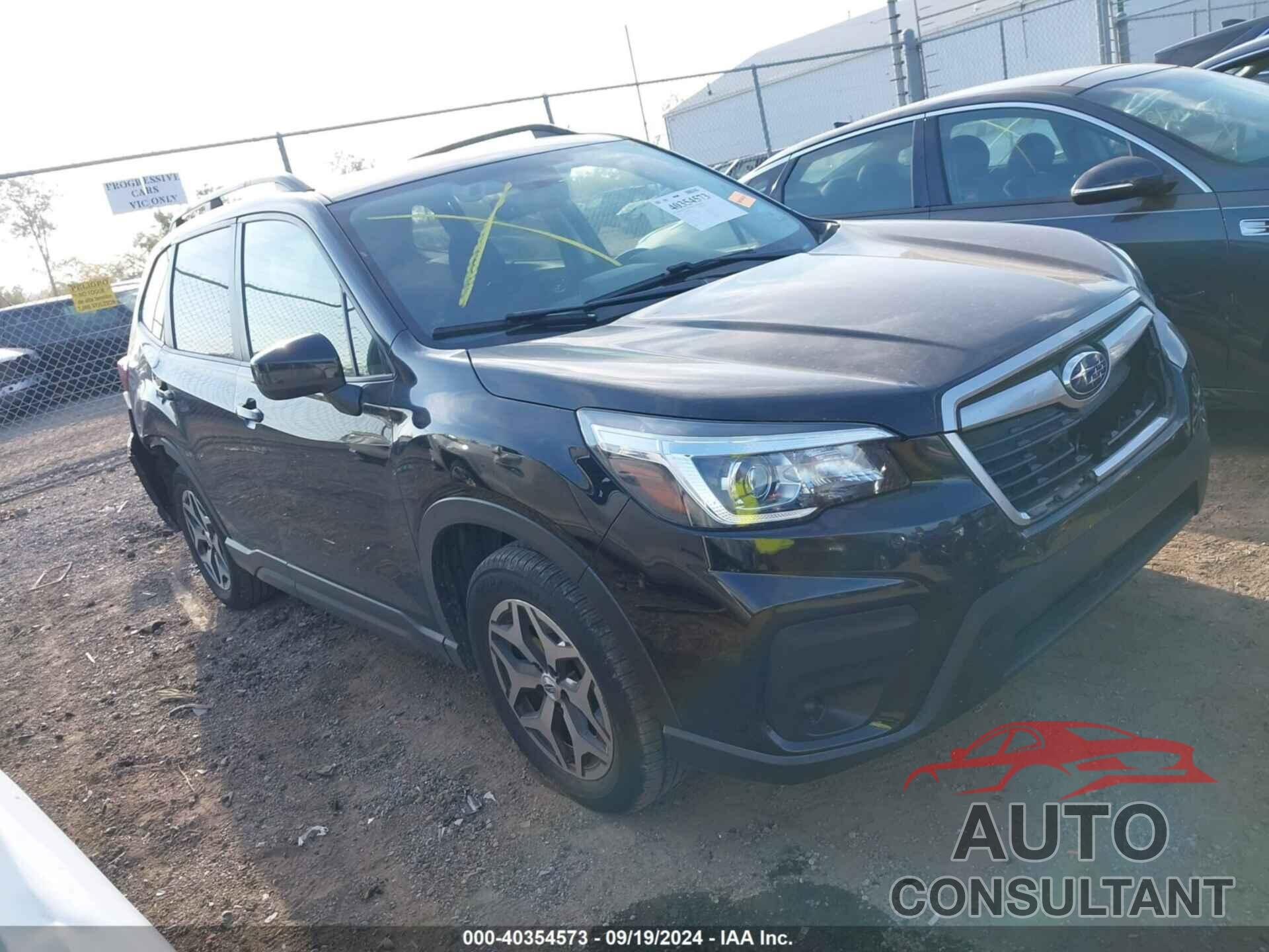 SUBARU FORESTER 2019 - JF2SKAGC7KH448332