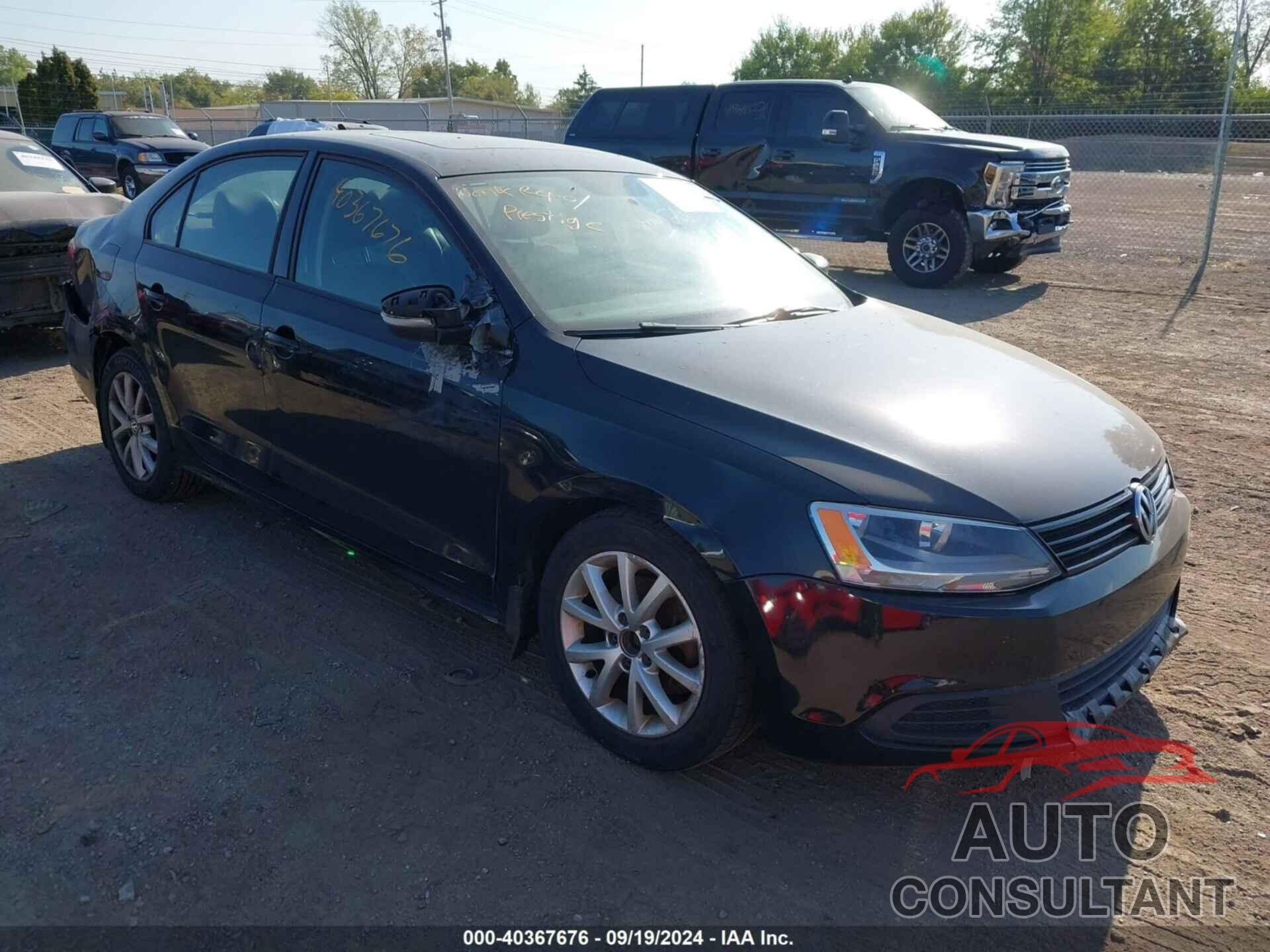VOLKSWAGEN JETTA 2012 - 3VWDP7AJ8CM361780
