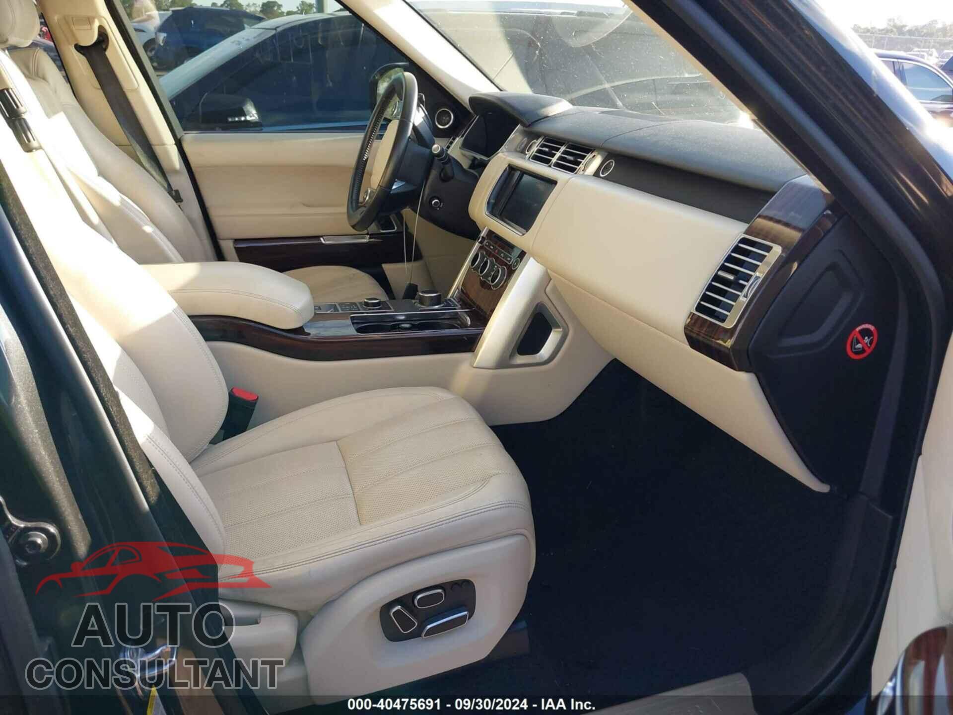 LAND ROVER RANGE ROVER 2015 - SALGS2VFXFA208822