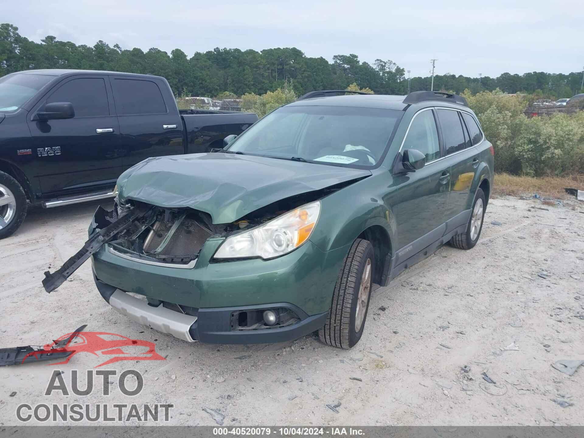 SUBARU OUTBACK 2011 - 4S4BRDKC0B2352964