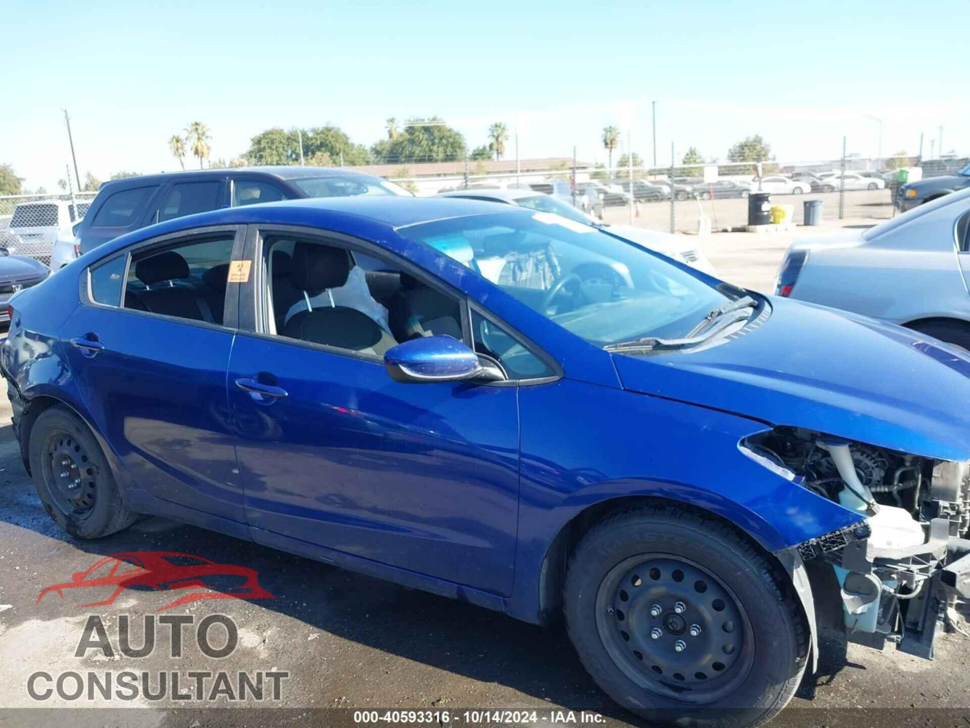KIA FORTE 2017 - 3KPFK4A73HE006157