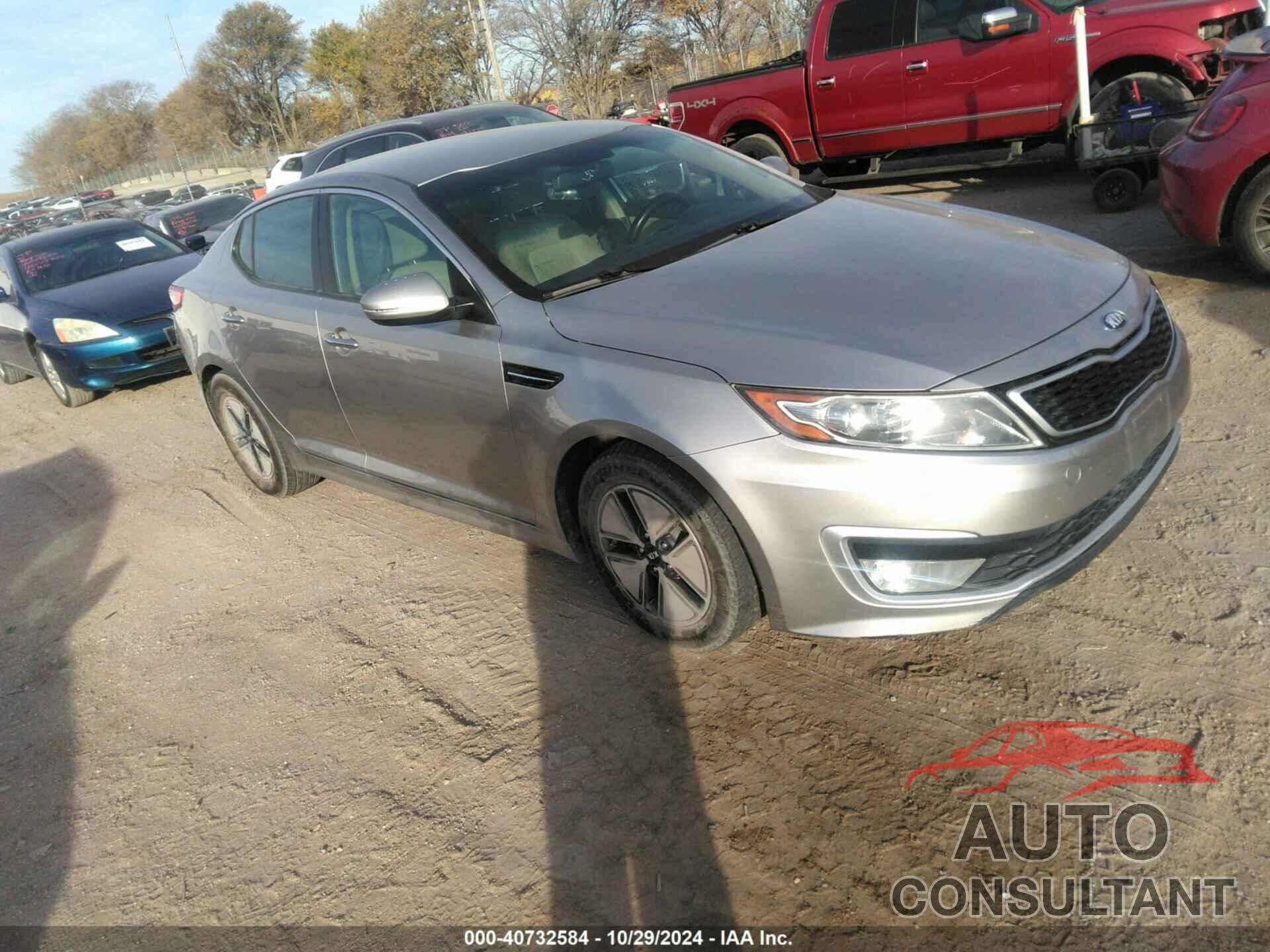 KIA OPTIMA HYBRID 2012 - KNAGM4AD6C5030278