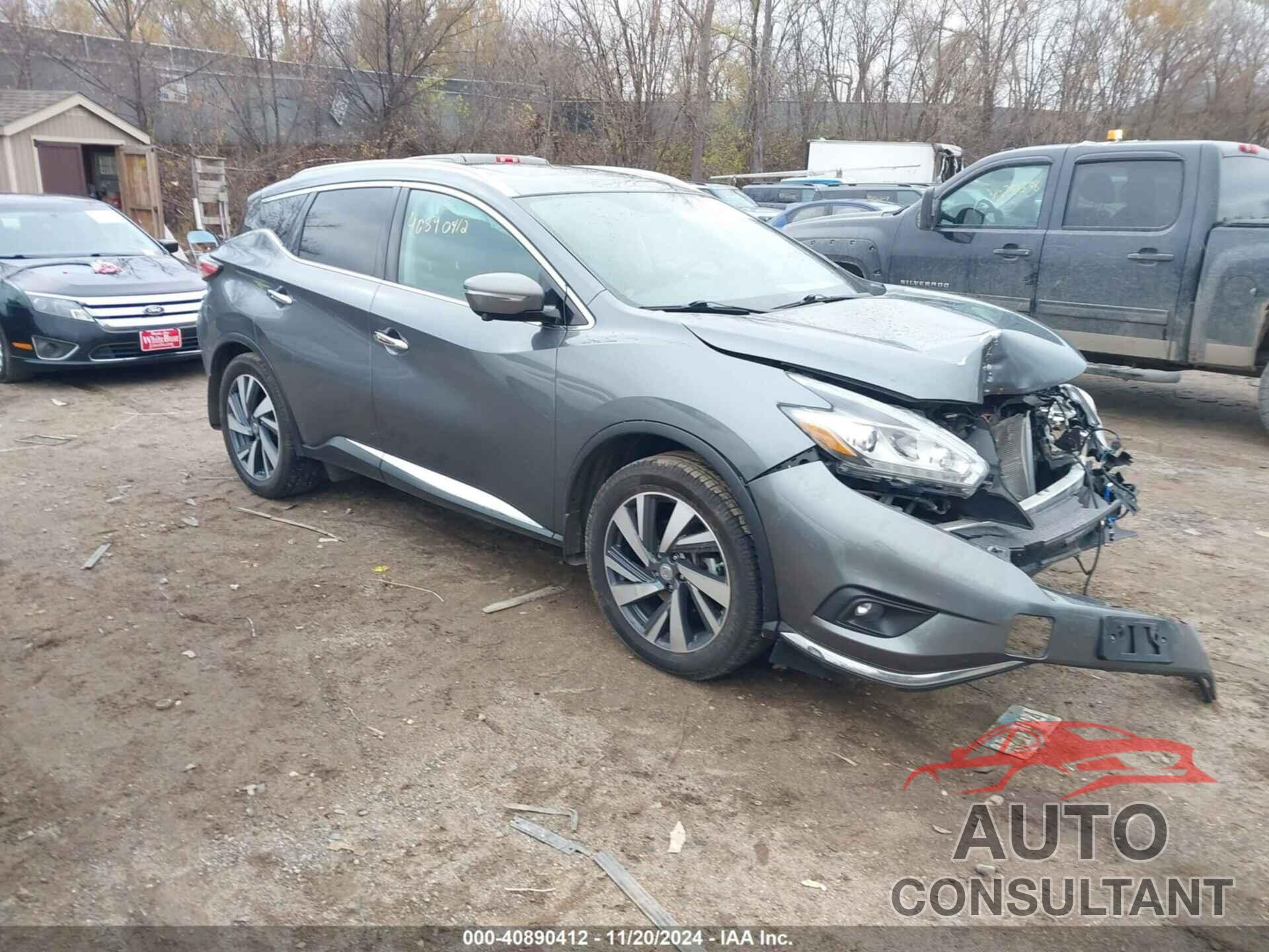 NISSAN MURANO 2015 - 5N1AZ2MH3FN270594