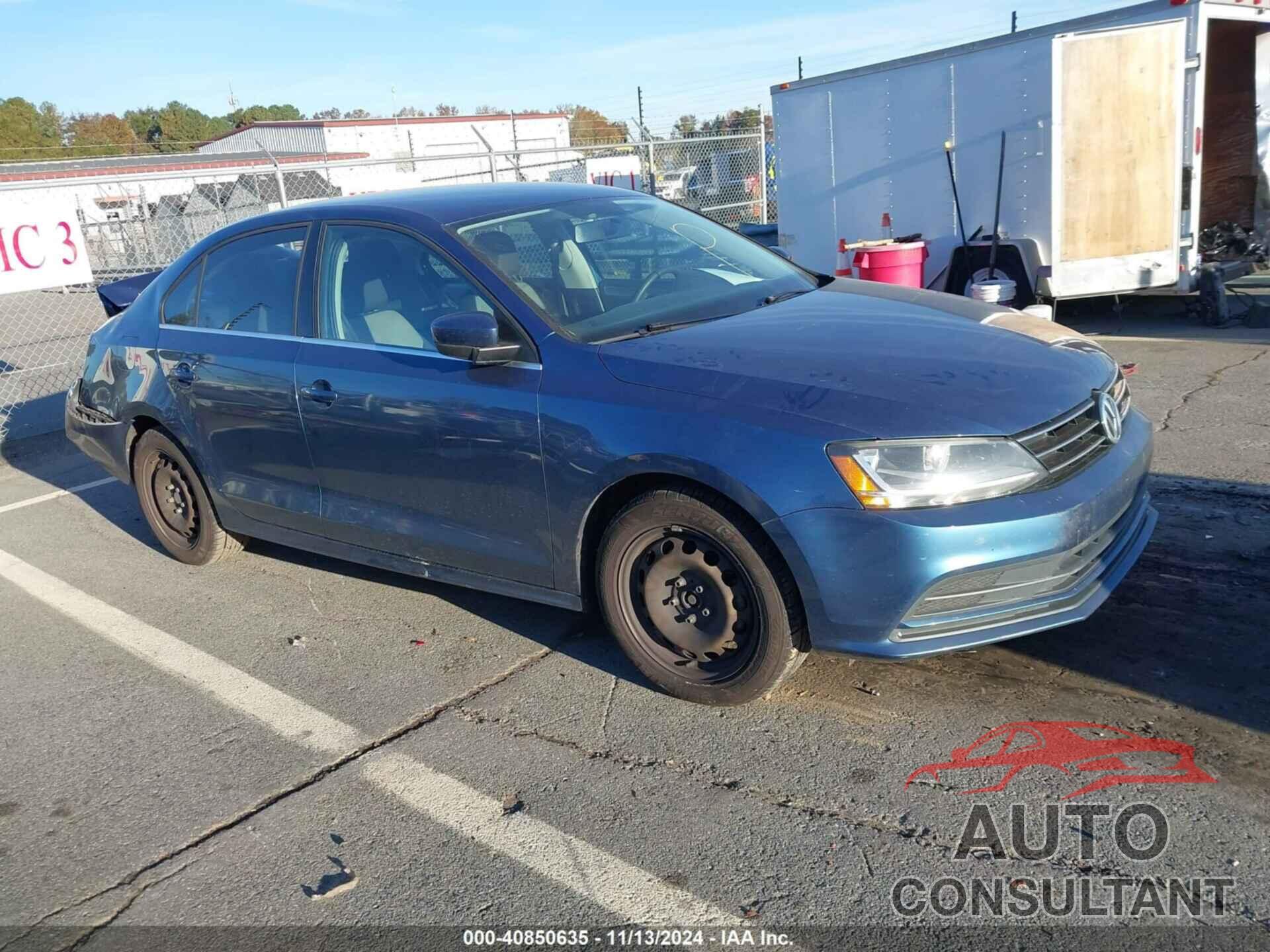 VOLKSWAGEN JETTA 2017 - 3VW2B7AJ3HM255962