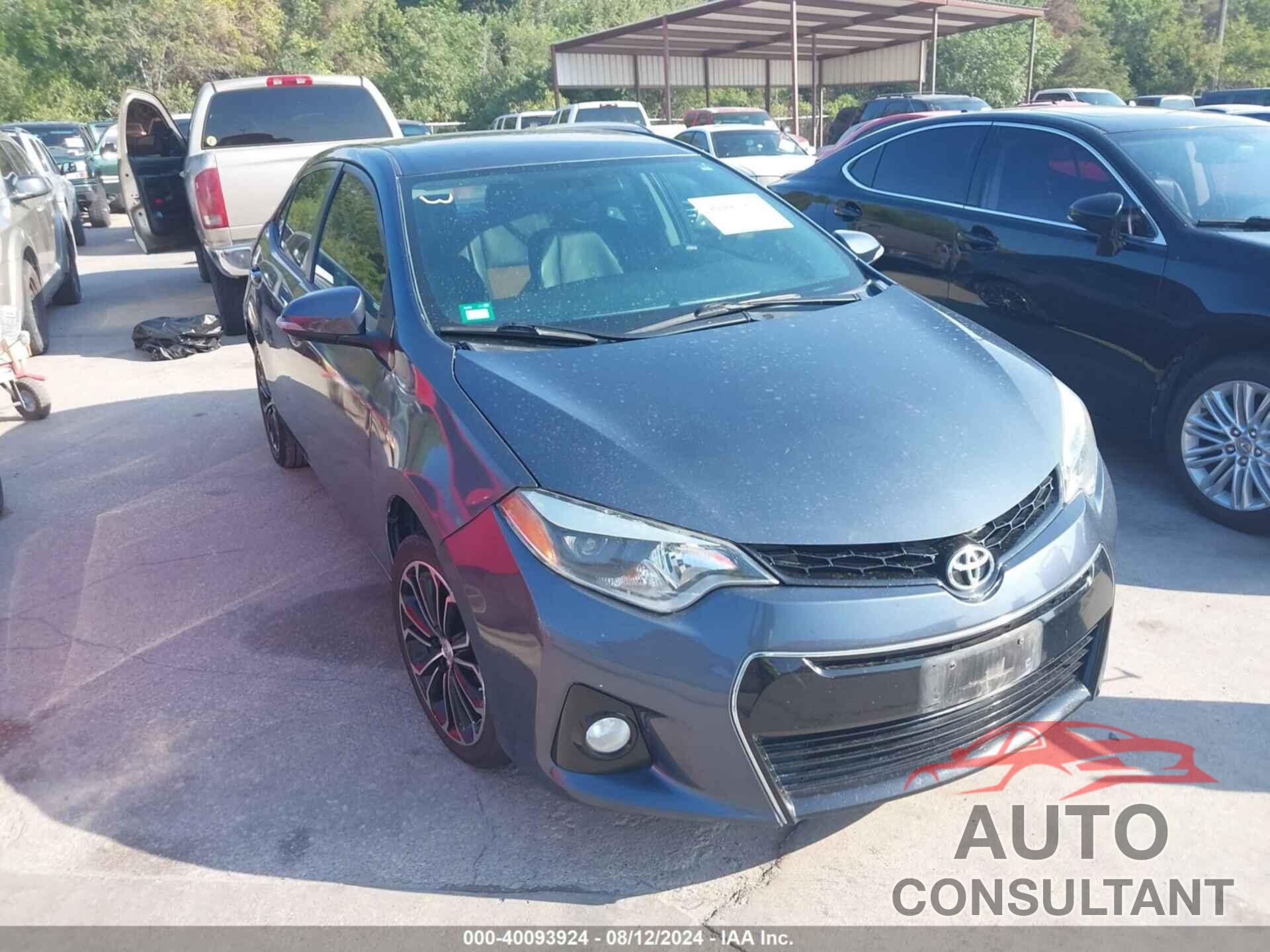 TOYOTA COROLLA 2016 - 5YFBURHEXGP551554