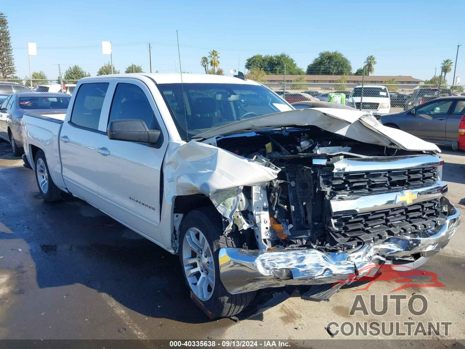 CHEVROLET SILVERADO 1500 2017 - 3GCPCRECXHG448265