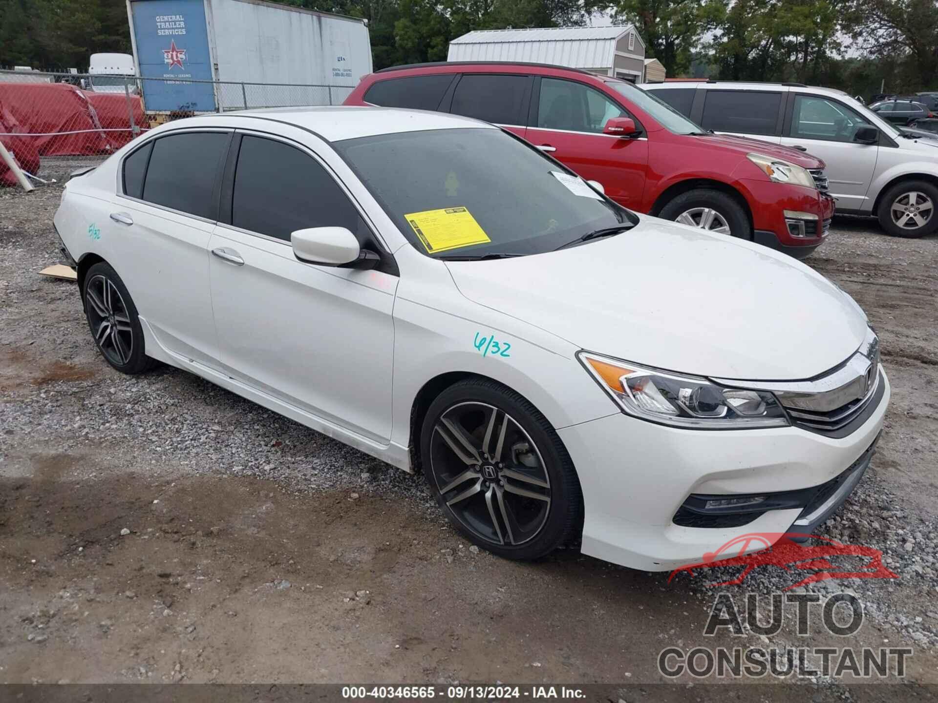 HONDA ACCORD 2017 - 1HGCR2F52HA272221