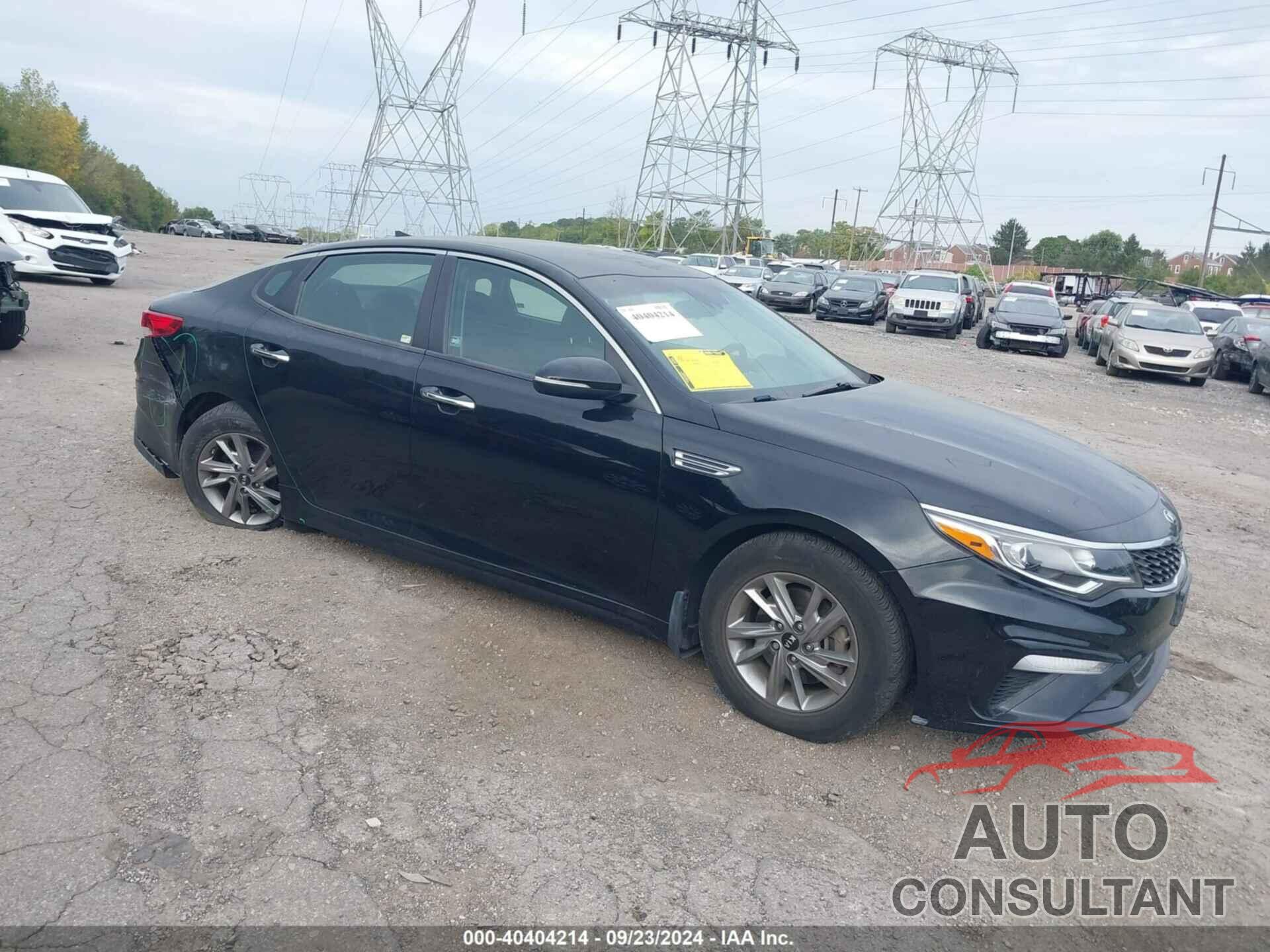 KIA OPTIMA 2019 - 5XXGT4L3XKG310354