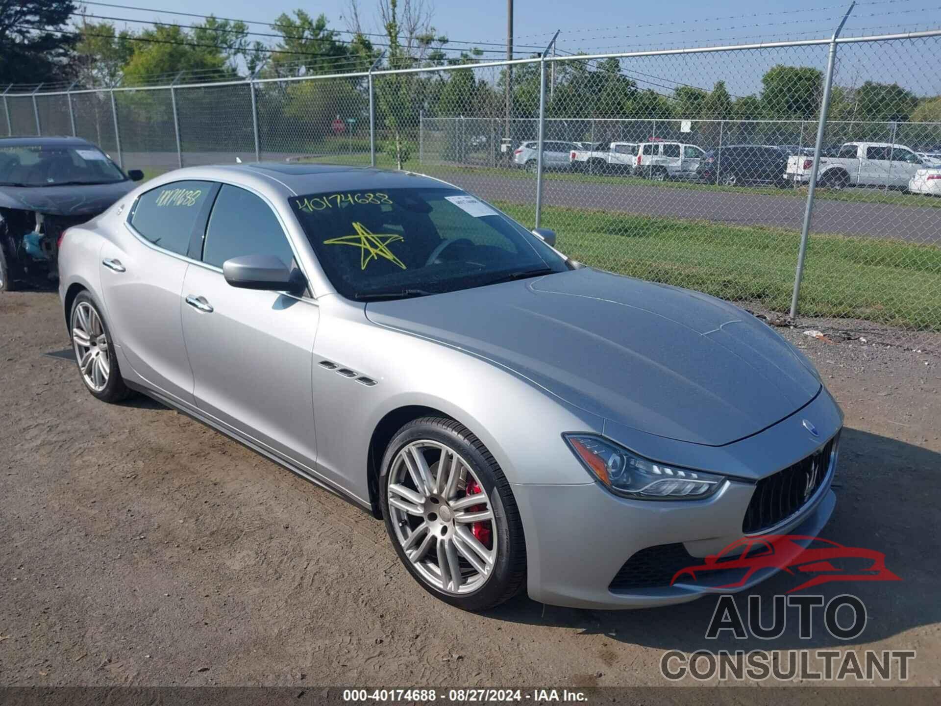 MASERATI GHIBLI 2017 - ZAM57RTA0H1228799