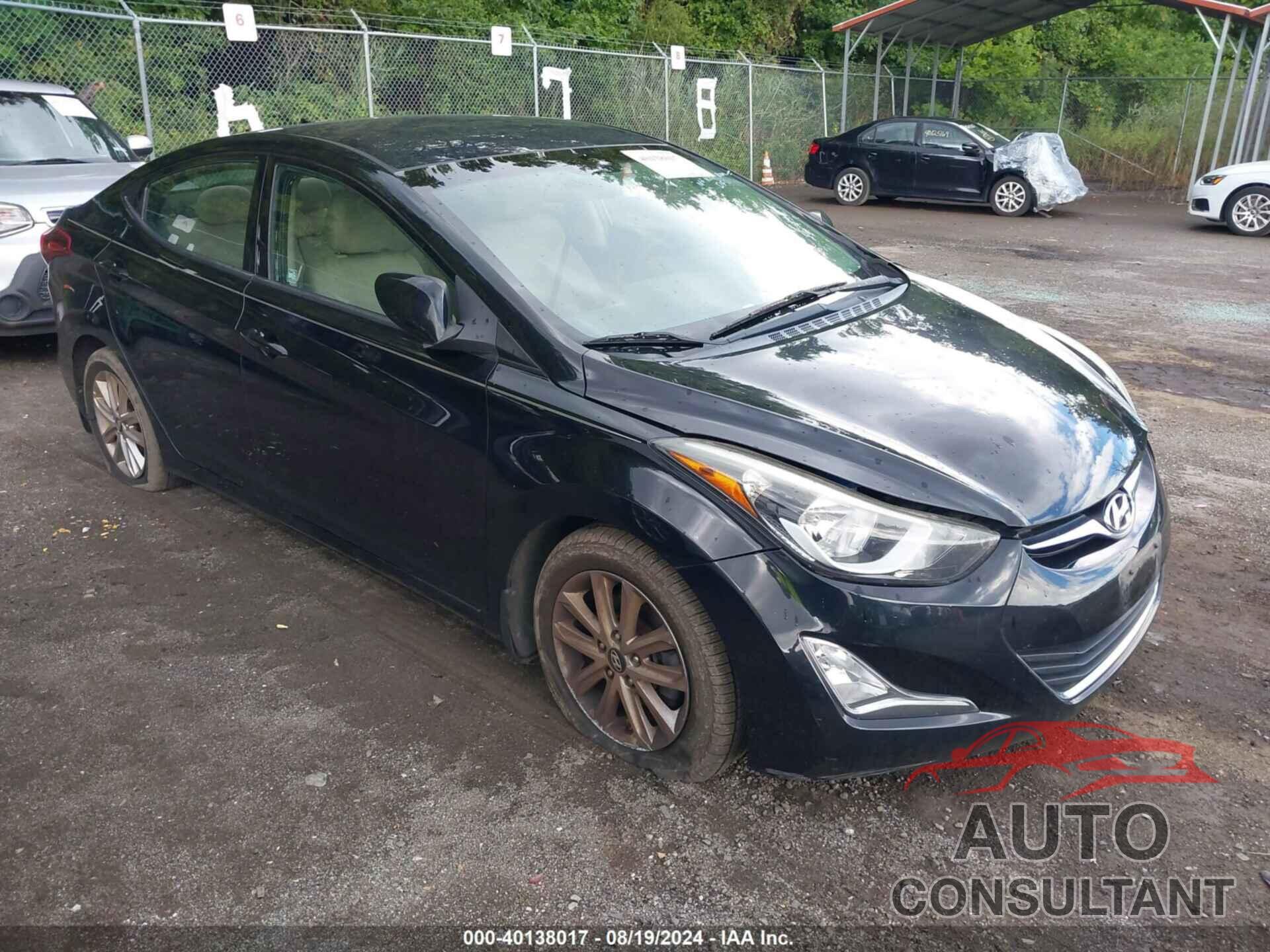 HYUNDAI ELANTRA 2016 - 5NPDH4AE9GH783635