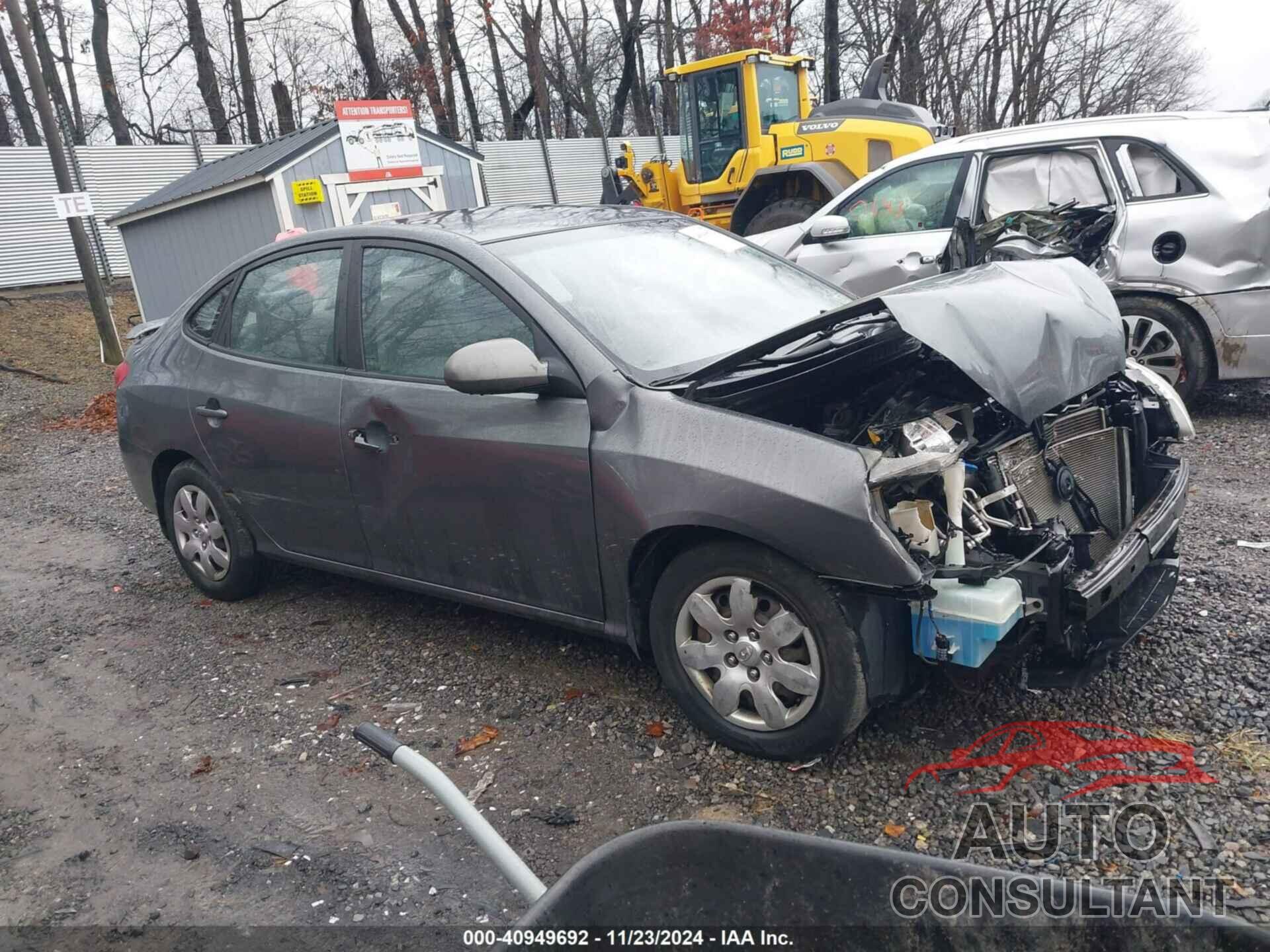 HYUNDAI ELANTRA 2009 - KMHDU46D79U596460