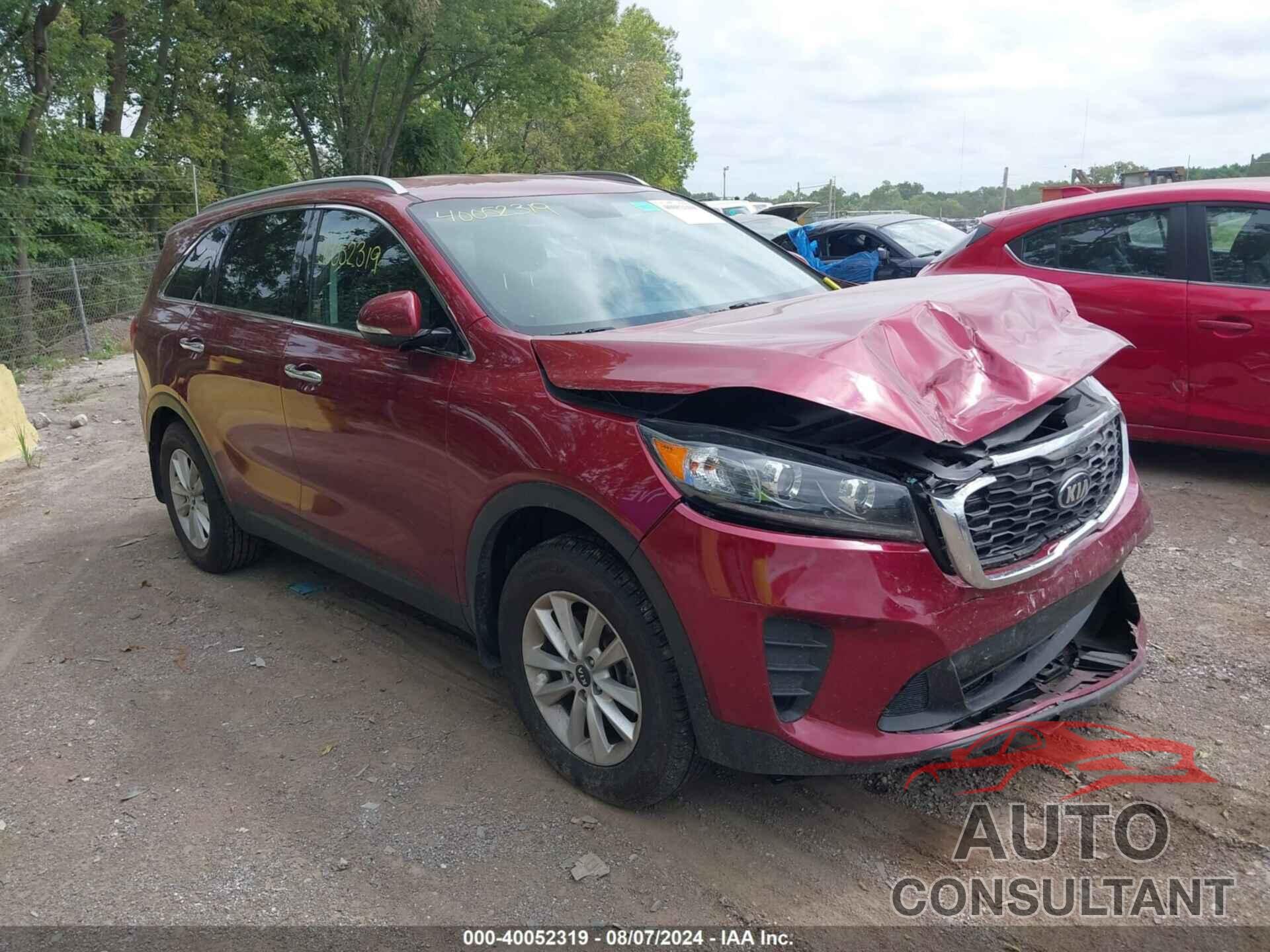 KIA SORENTO 2019 - 5XYPG4A30KG470942